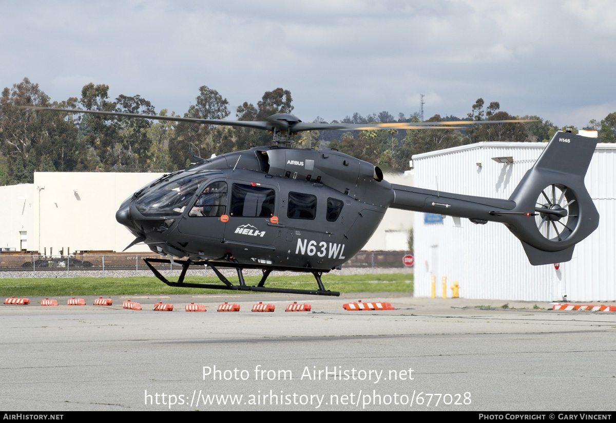 Aircraft Photo of N63WL | Airbus Helicopters H-145 (BK-117D-3) | Heli-1 | AirHistory.net #677028