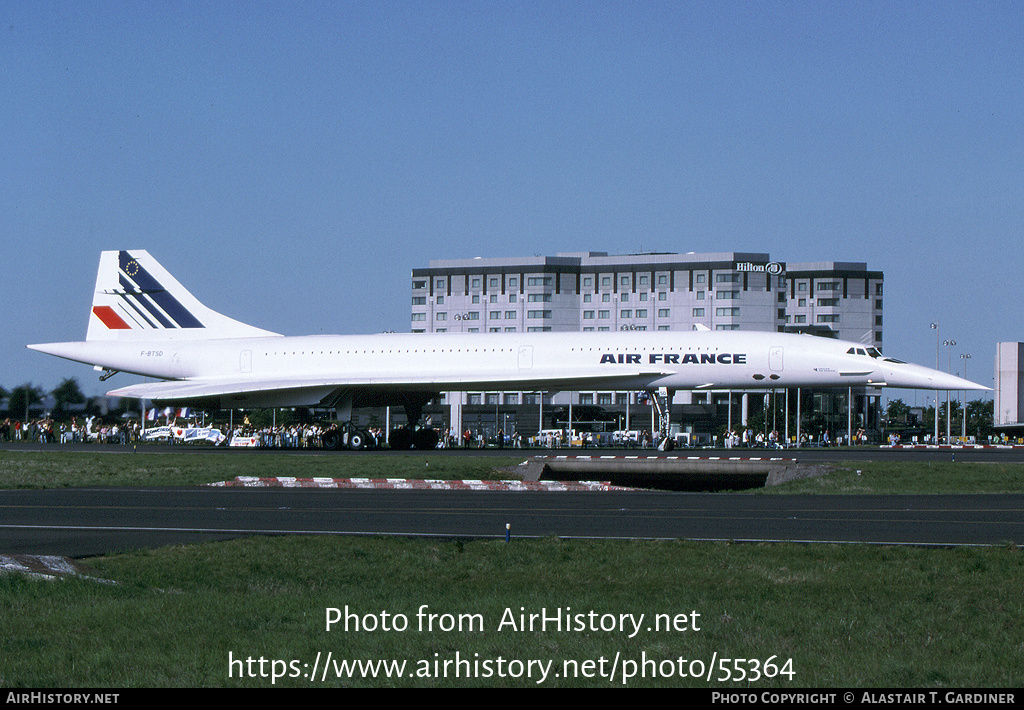 Aircraft Photo Of F BTSD Aerospatiale British Aerospace Concorde 101