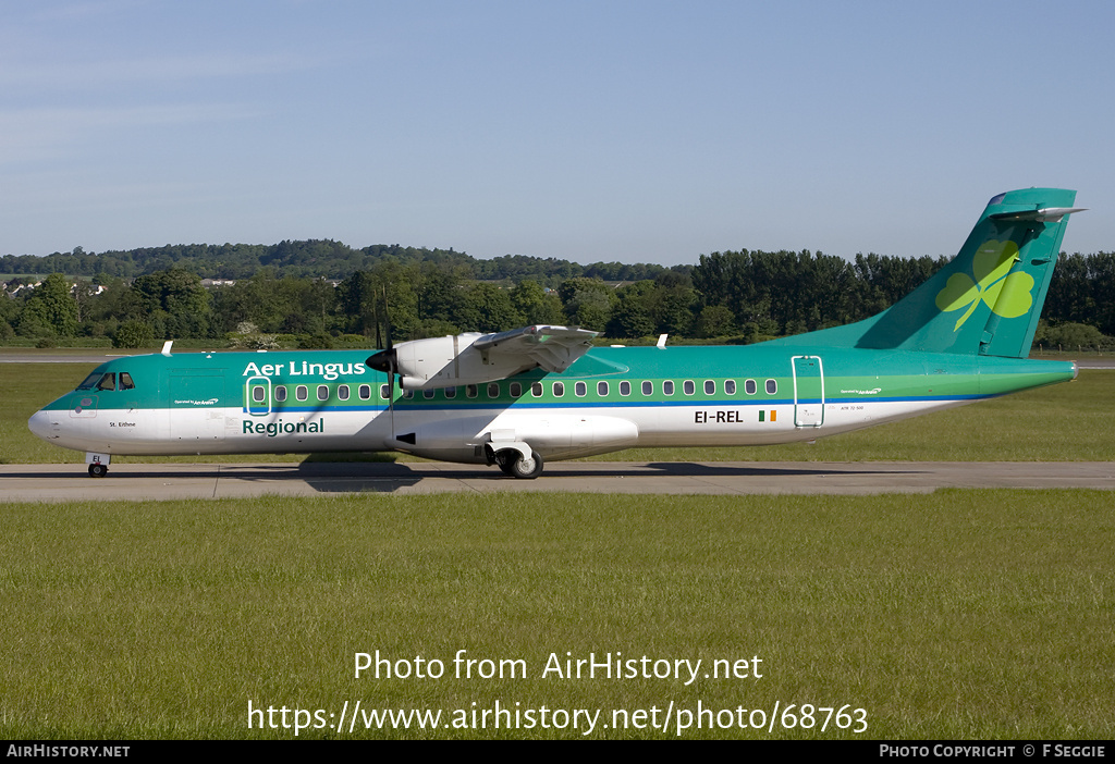 Aircraft Photo Of Ei Rel Atr Atr Atr A Aer Lingus