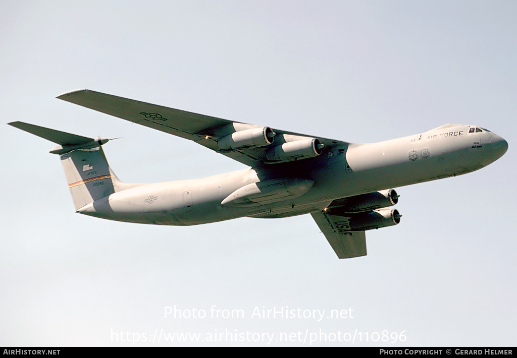 Aircraft Photo Of Lockheed C B Starlifter Usa