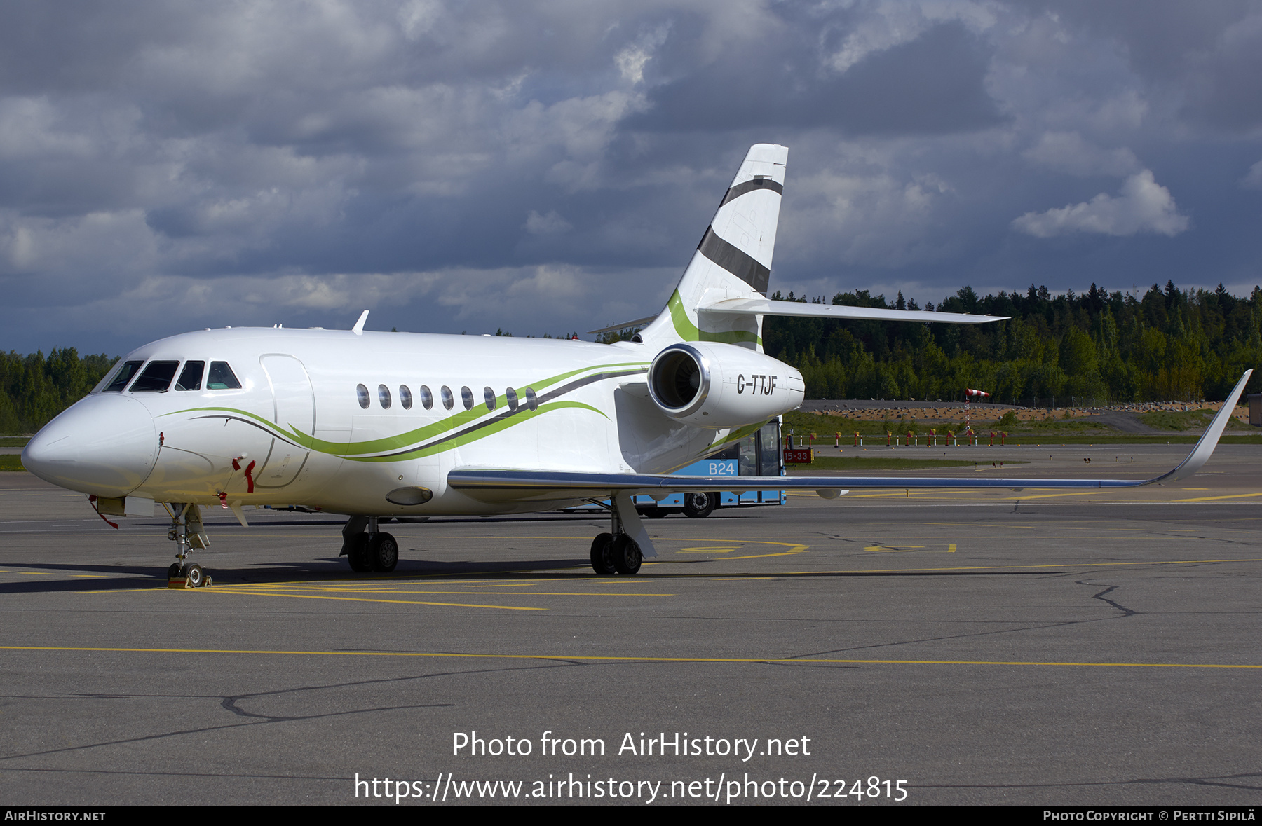 Aircraft Photo Of G Ttjf Dassault Falcon S Airhistory Net