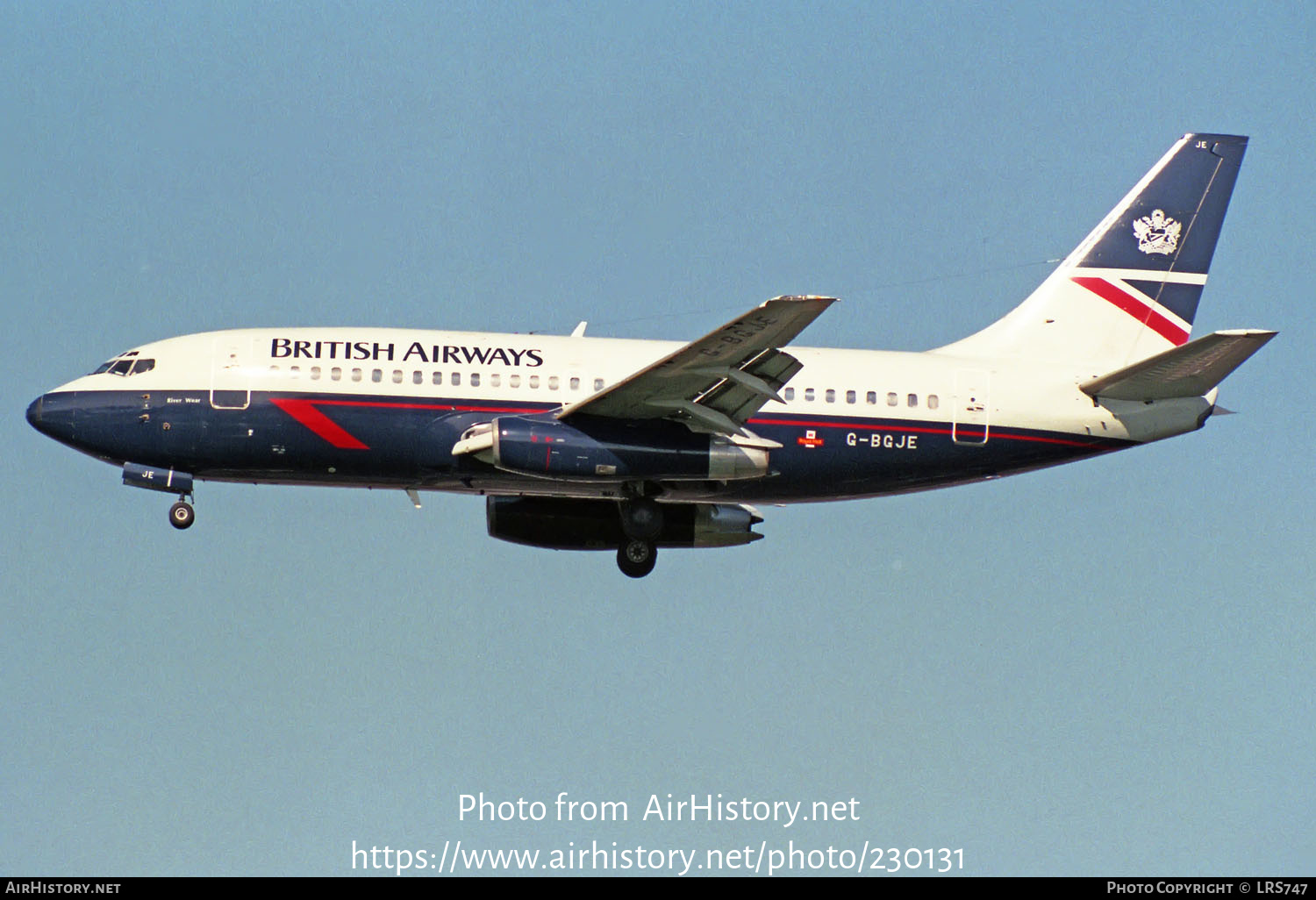 Aircraft Photo Of G BGJE Boeing 737 236 Adv British Airways