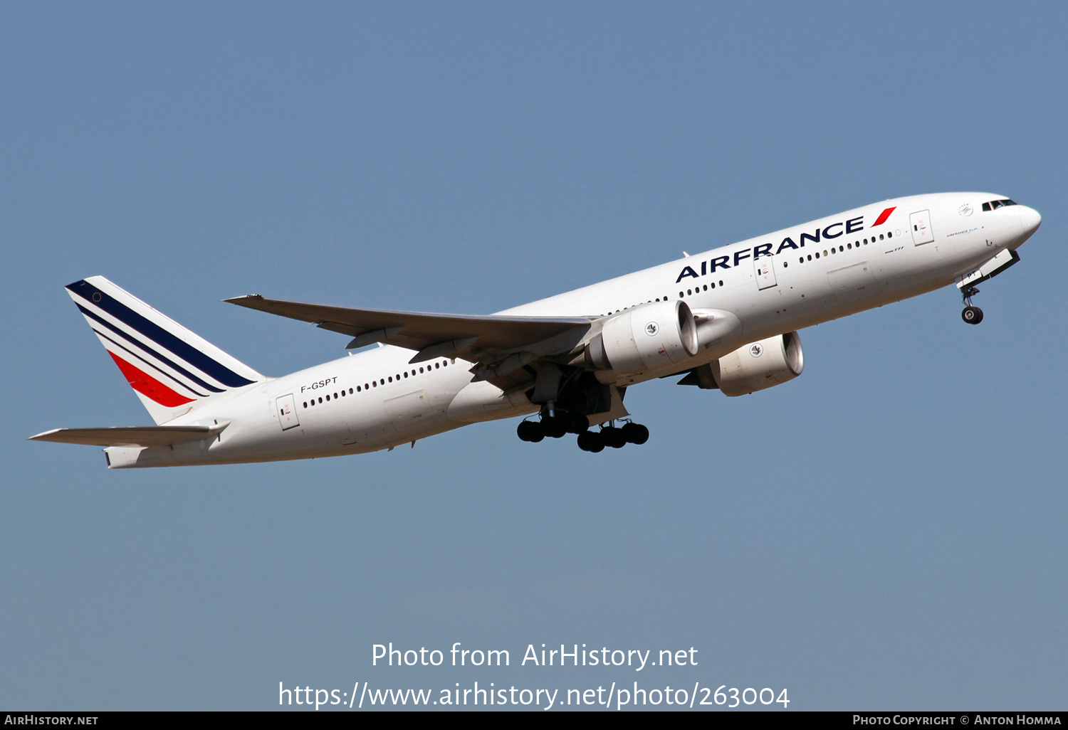 Aircraft Photo Of F Gspt Boeing Er Air France Airhistory