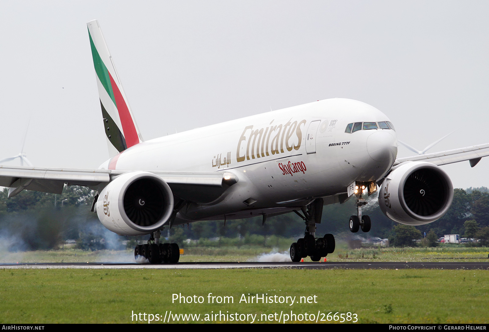 Aircraft Photo Of A6 EFS Boeing 777 F1H Emirates SkyCargo