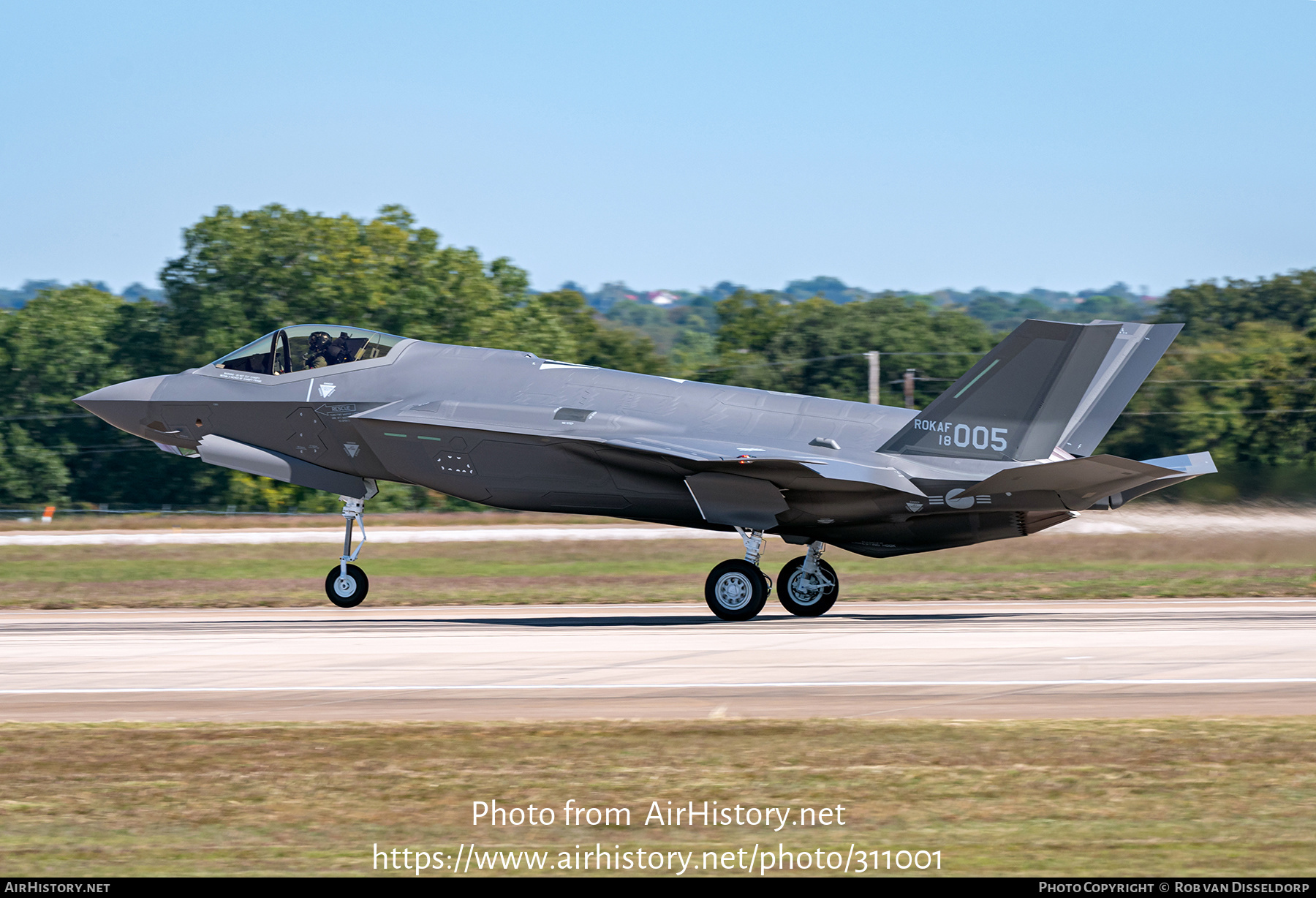 Aircraft Photo of 18-005 | Lockheed Martin F-35A Lightning II | South Korea - Air Force | AirHistory.net #311001