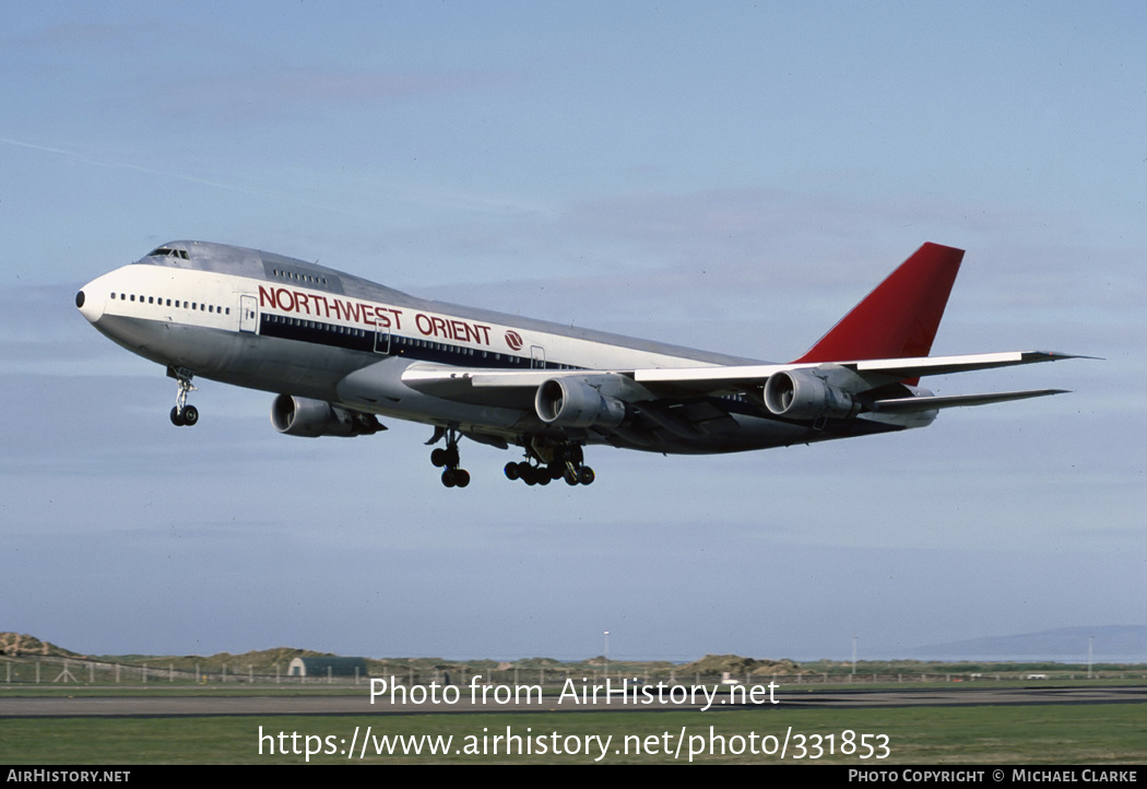 Aircraft Photo Of N604US Boeing 747 151 Northwest Orient Airlines