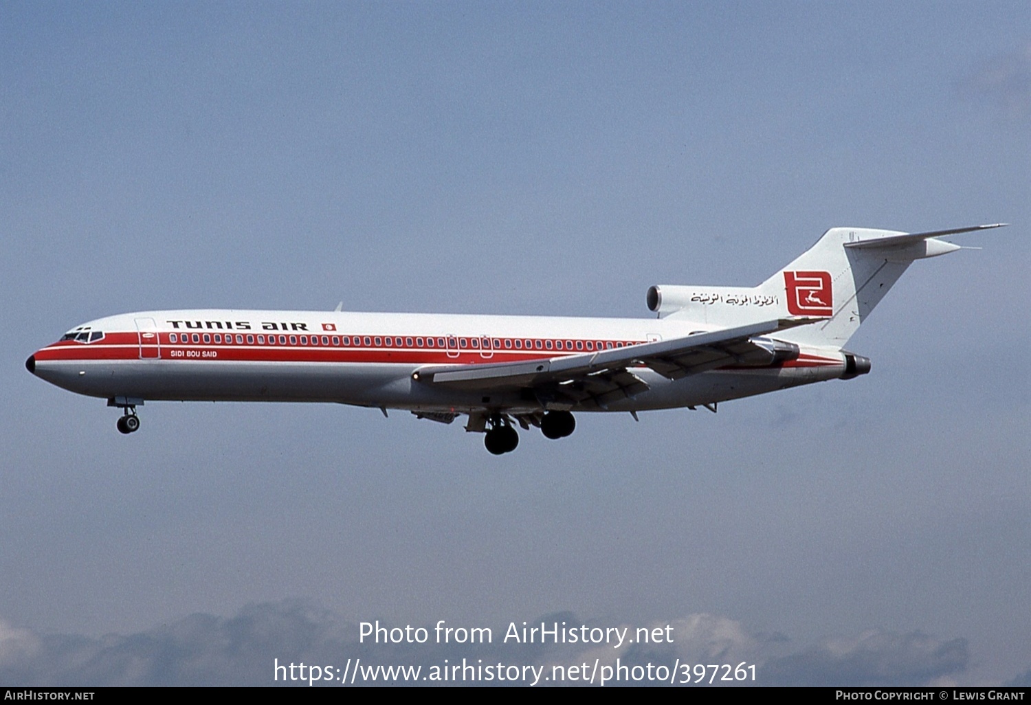 Aircraft Photo Of TS JHT Boeing 727 2H3 Adv Tunis Air AirHistory