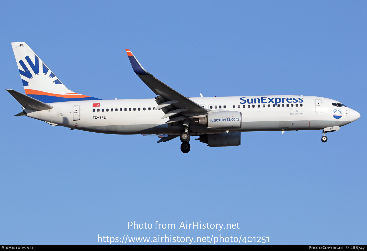 Aircraft Photo Of Tc Spe Boeing Hc Sunexpress Airhistory Net