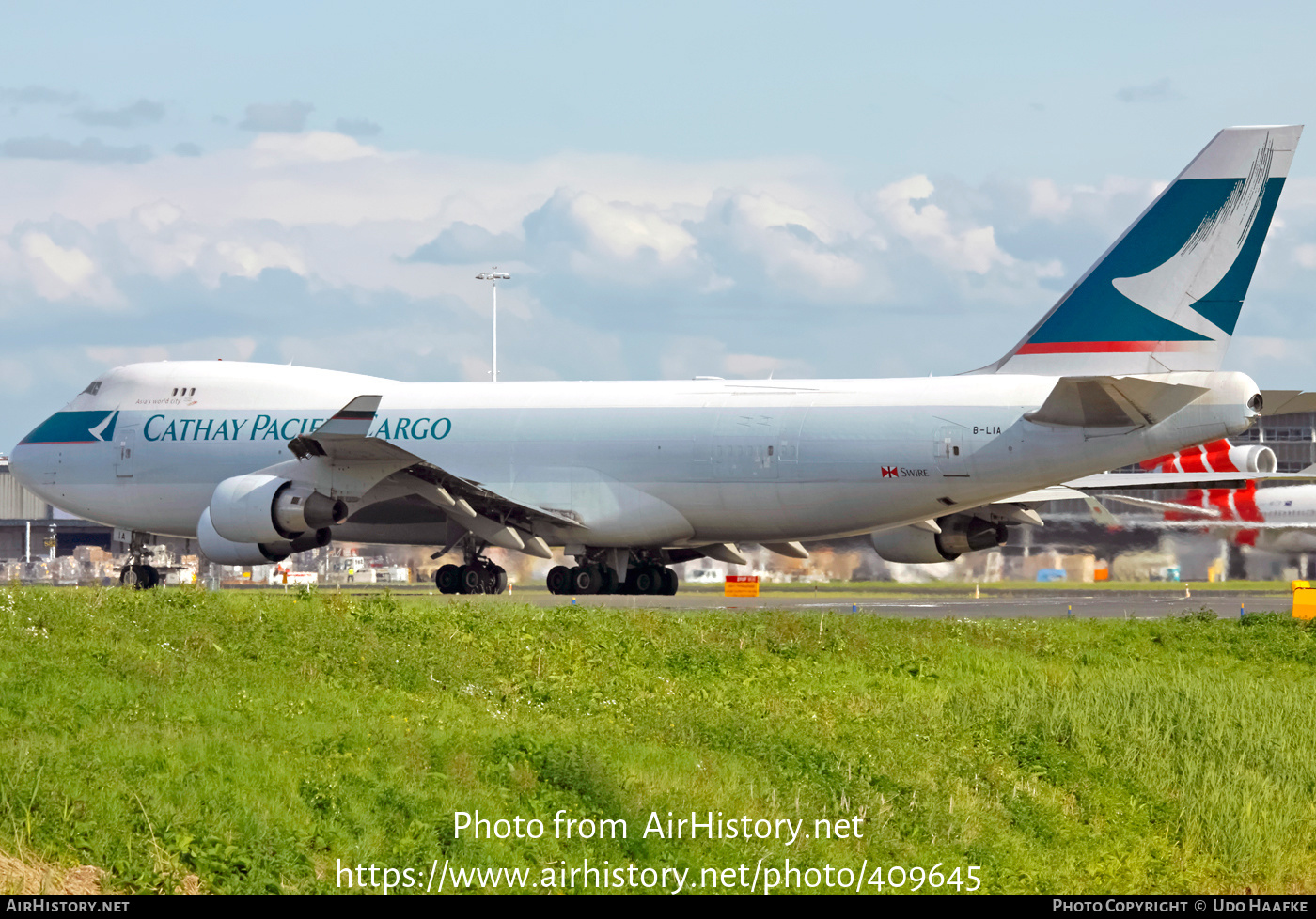 Aircraft Photo Of B Lia Boeing F Er Scd Cathay Pacific