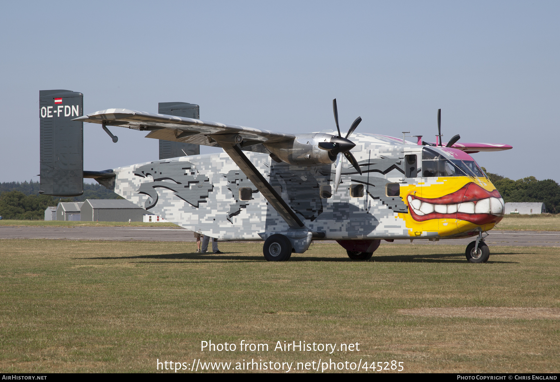 Aircraft Photo Of Oe Fdn Short Sc Skyvan M Pink Aviation