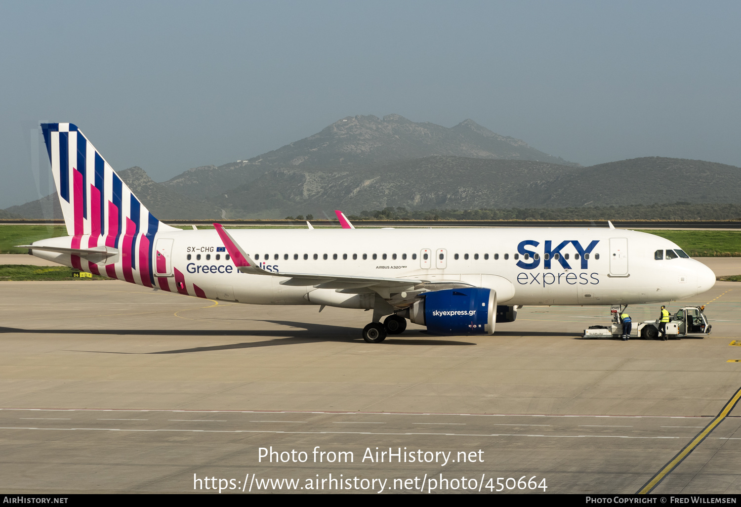 Aircraft Photo Of Sx Chg Airbus A N Sky Express Airhistory