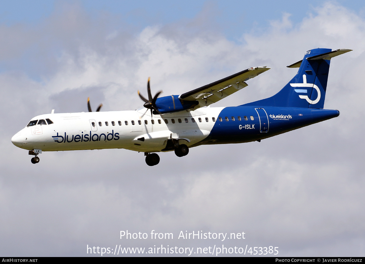 Aircraft Photo Of G ISLK ATR ATR 72 500 ATR 72 212A Blue Islands