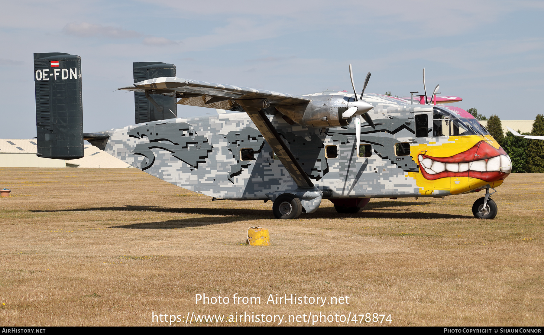 Aircraft Photo Of OE FDN Short SC 7 Skyvan 3M 400 Pink Aviation