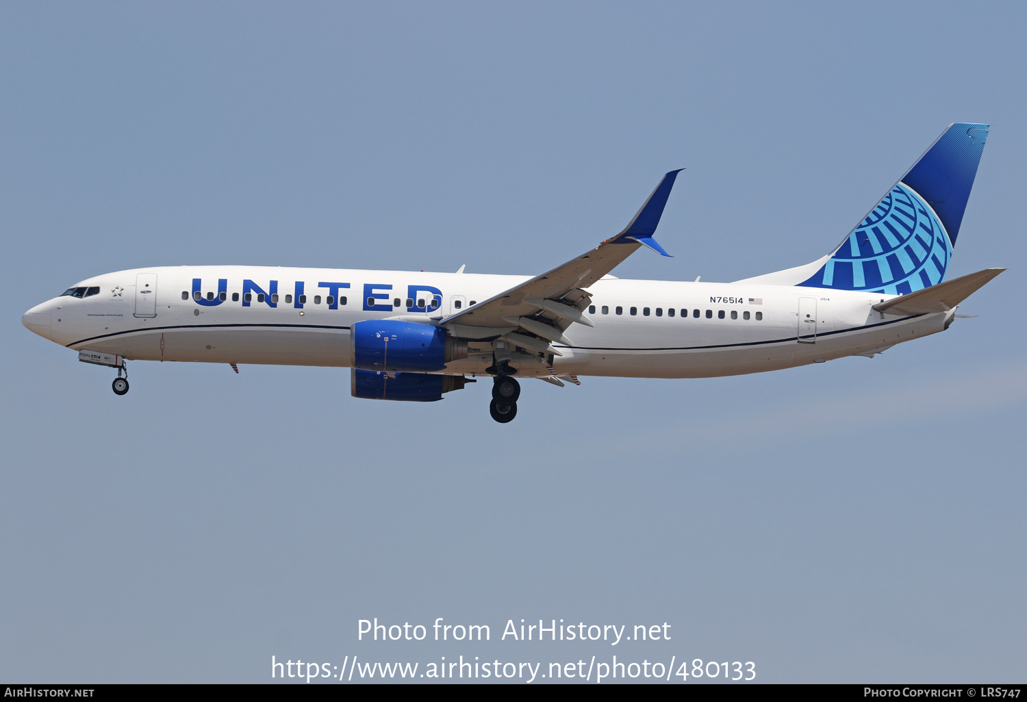 Aircraft Photo Of N Boeing United Airlines