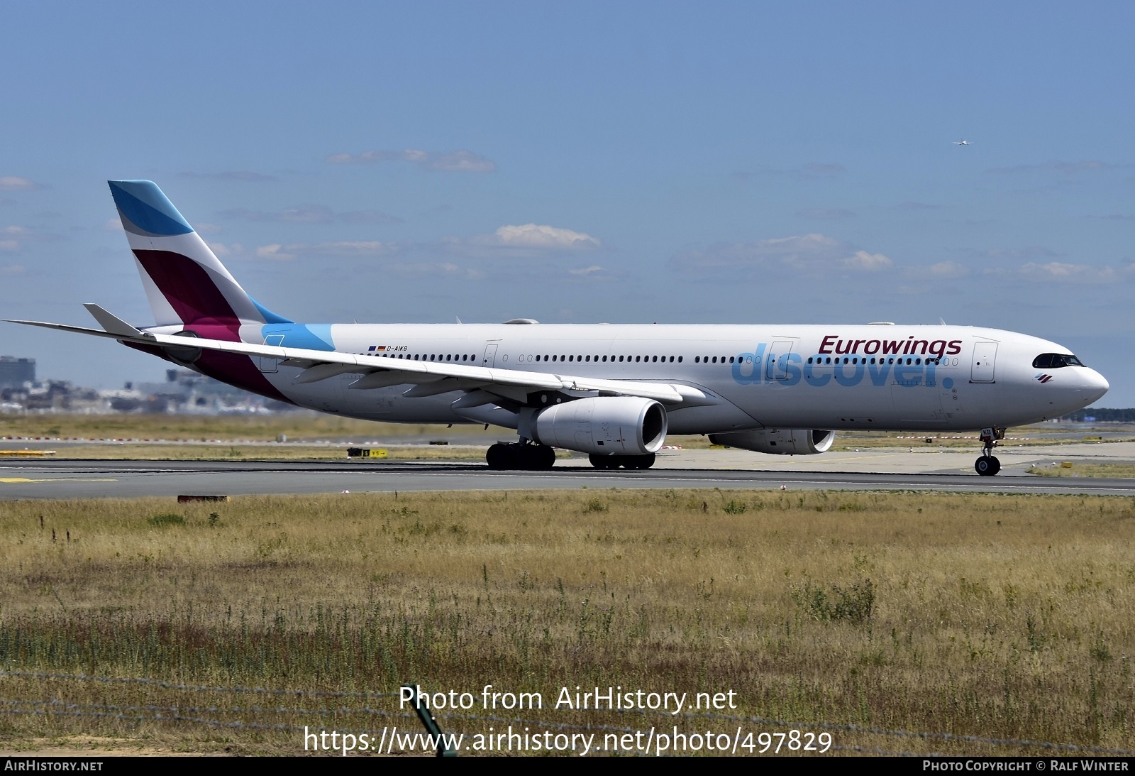 Aircraft Photo Of D Aikb Airbus A Eurowings Discover