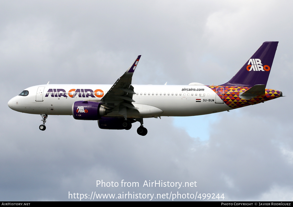 Aircraft Photo Of SU BUM Airbus A320 251N Air Cairo AirHistory