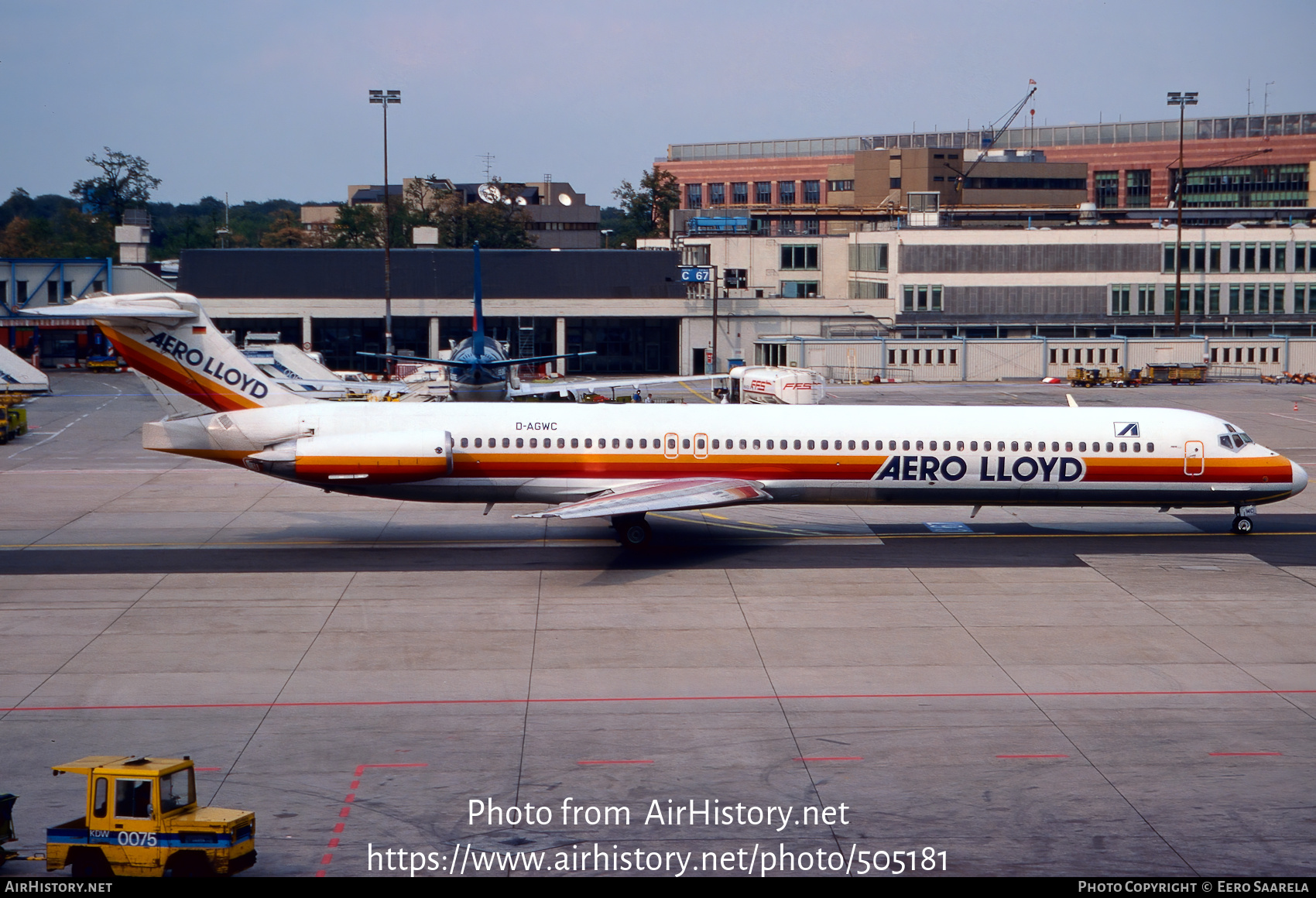 Aircraft Photo Of D AGWC McDonnell Douglas MD 83 DC 9 83 Aero