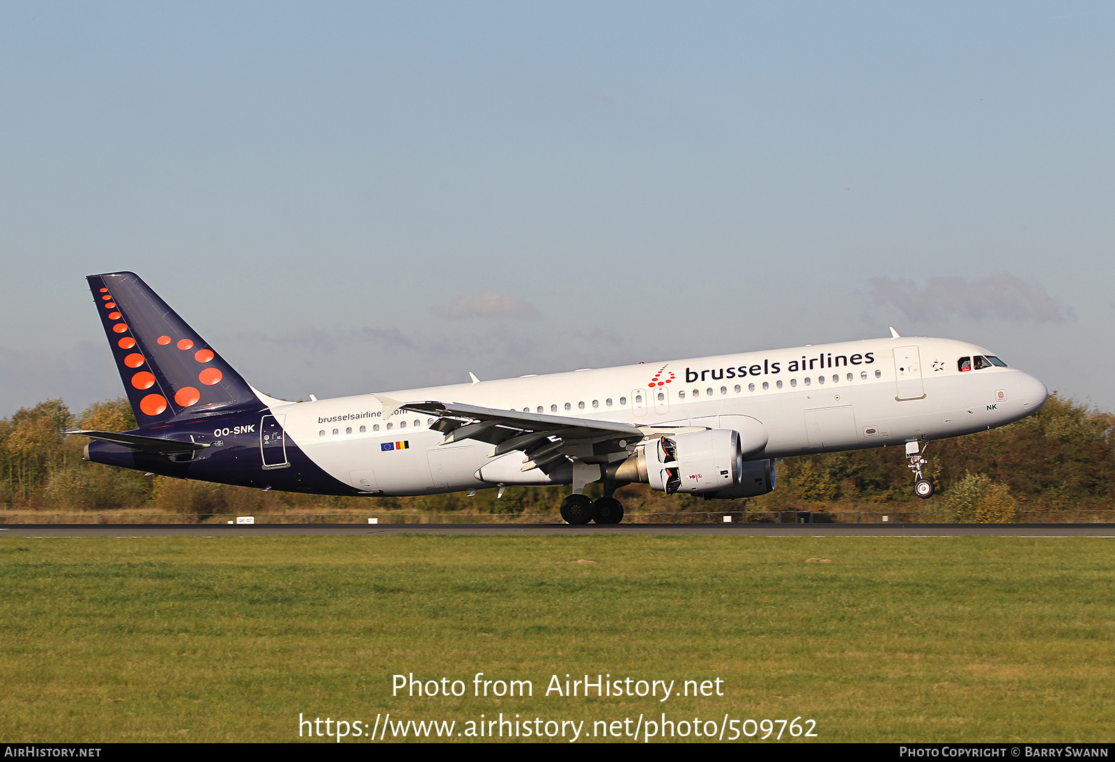 Aircraft Photo Of OO SNK Airbus A320 214 Brussels Airlines