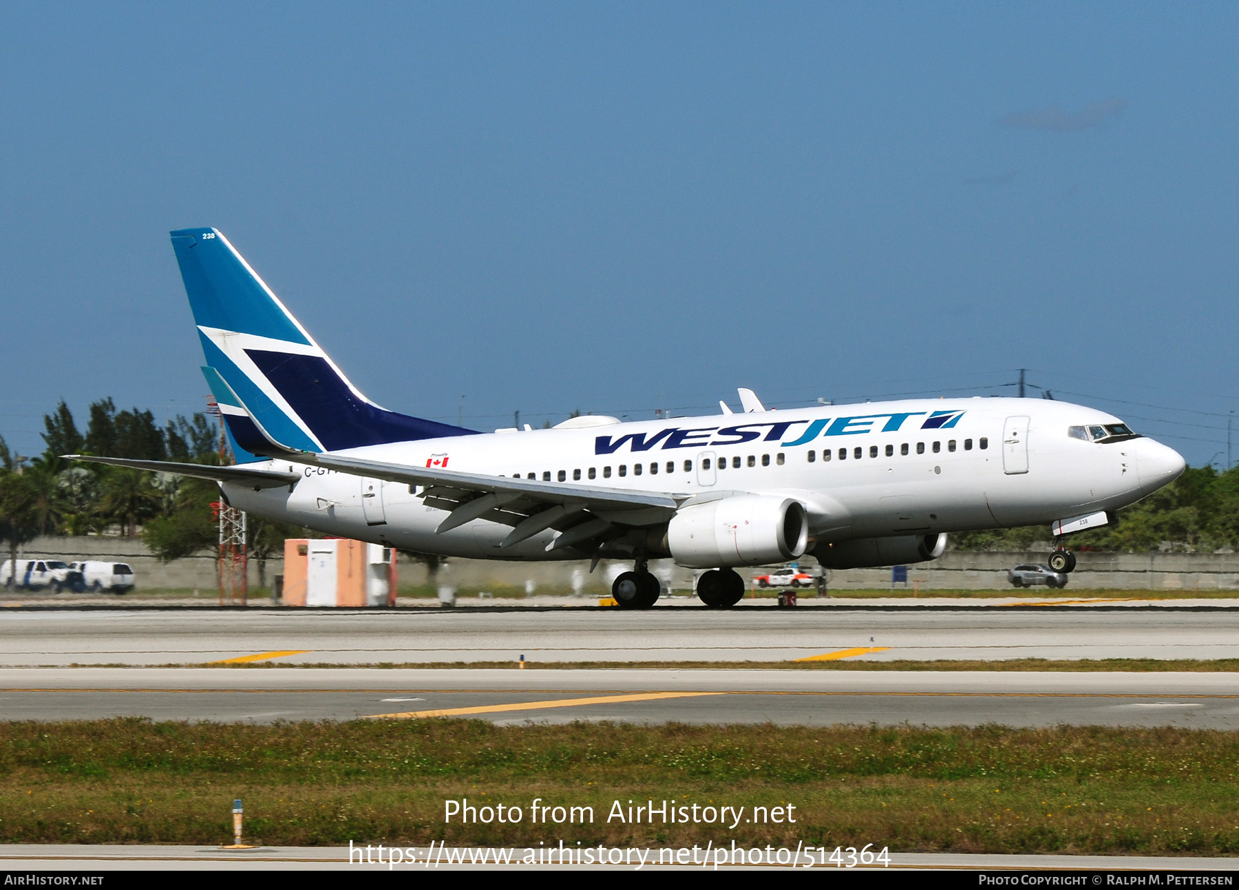 Aircraft Photo Of C Gywj Boeing Ct Westjet Airhistory Net