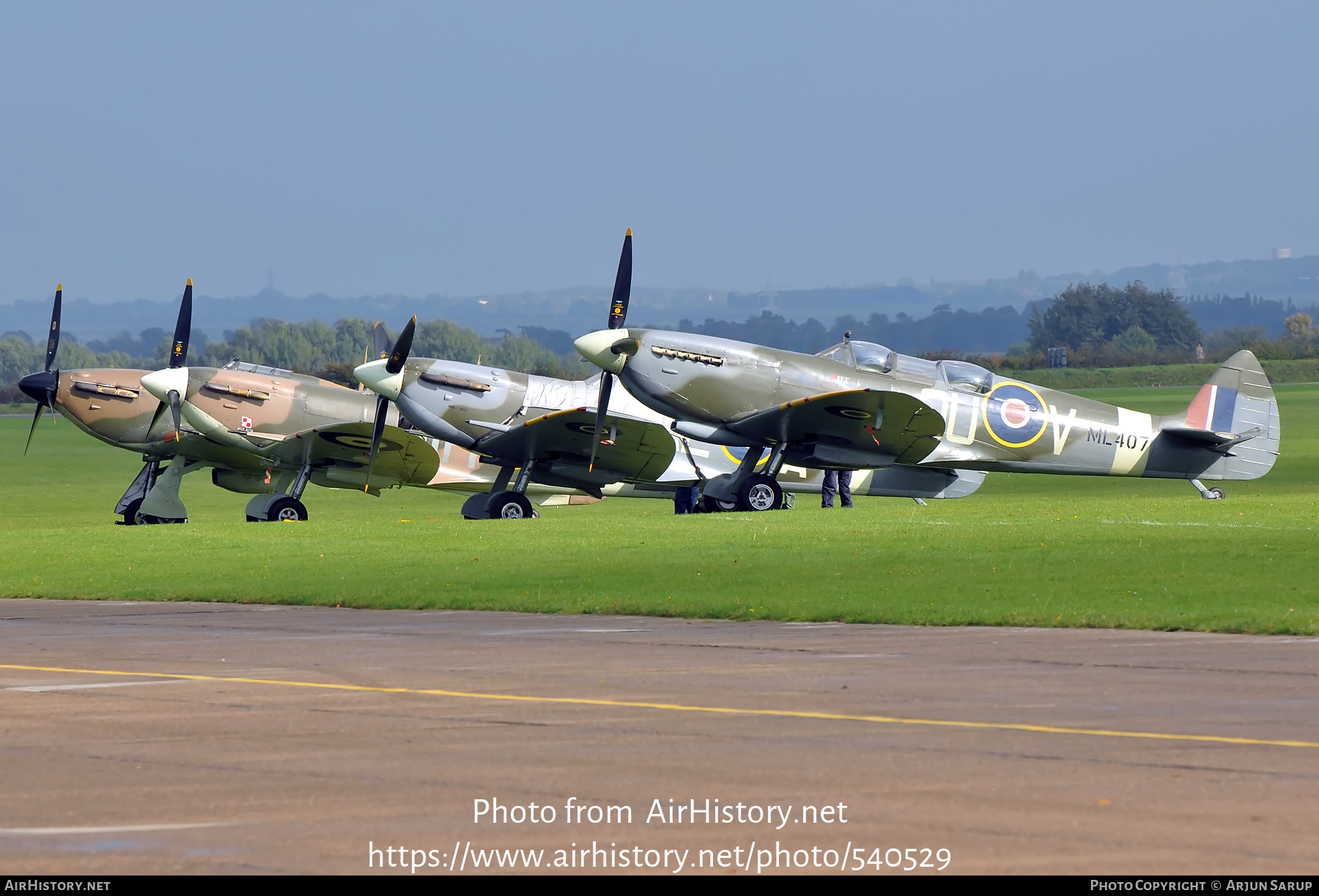 Aircraft Photo Of G LFIX ML407 Supermarine 509 Spitfire T9 UK