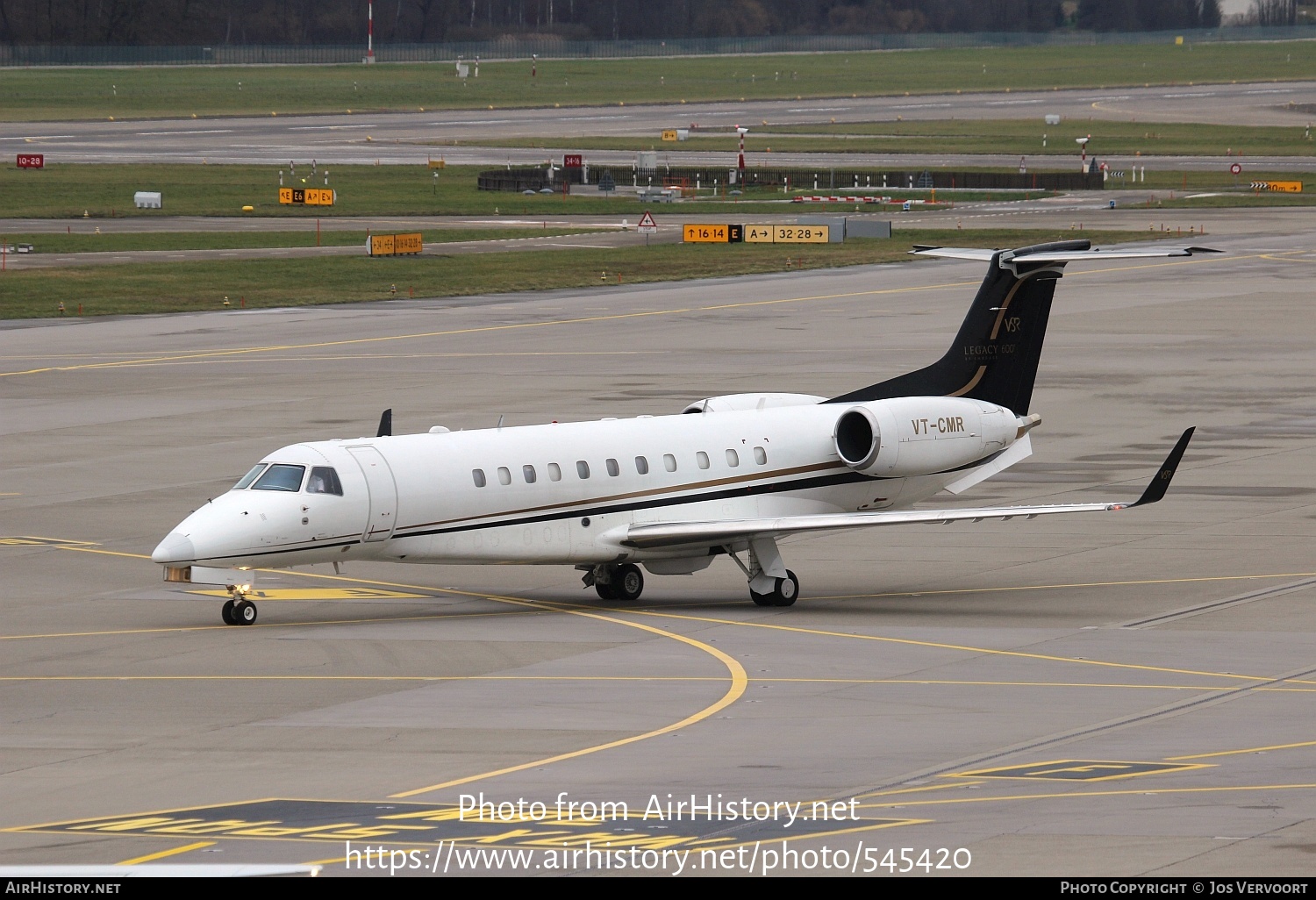 Aircraft Photo Of Vt Cmr Embraer Legacy Emb Bj Airhistory