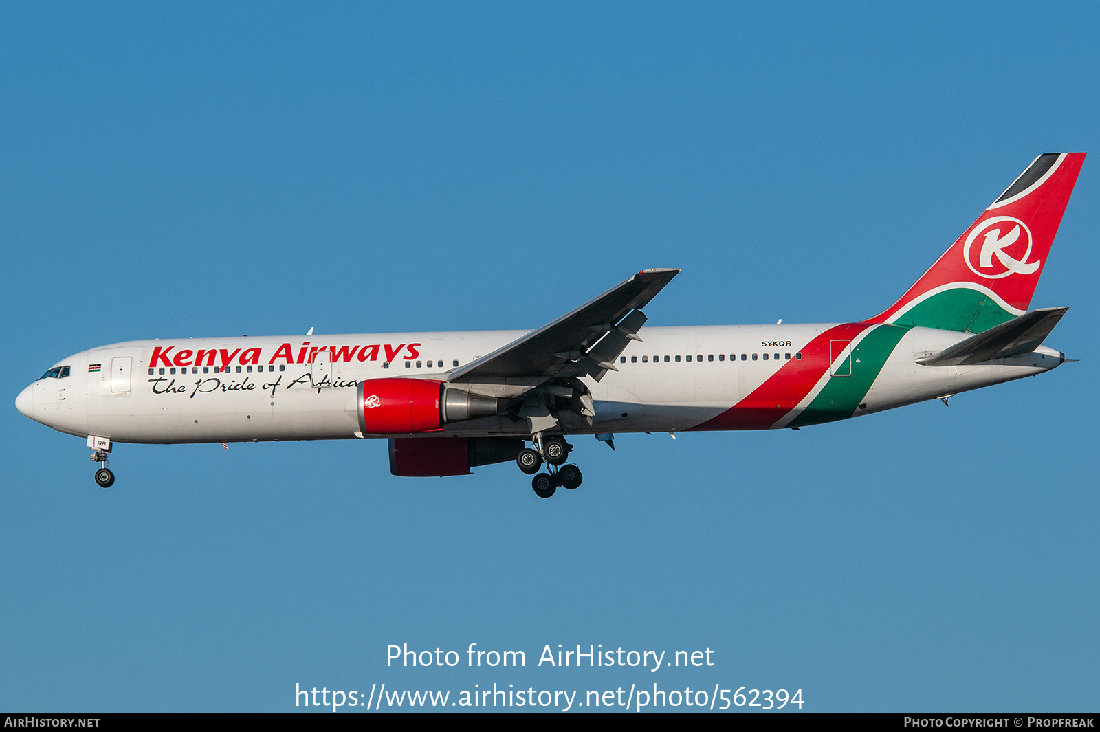 Aircraft Photo Of Y Kqr Boeing P Er Kenya Airways