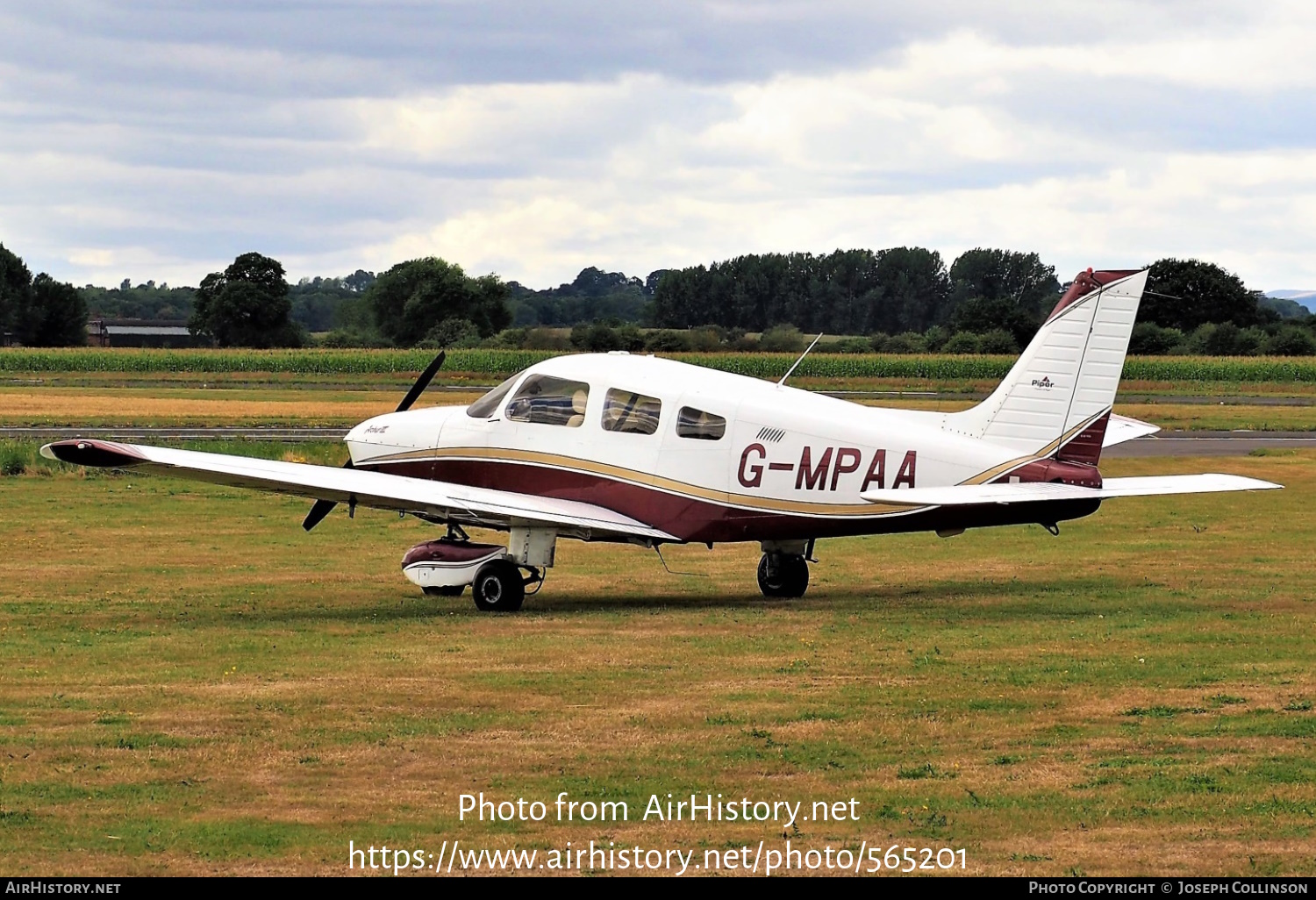 Aircraft Photo of G-MPAA | Piper PA-28-181 Cherokee Archer III | AirHistory.net #565201