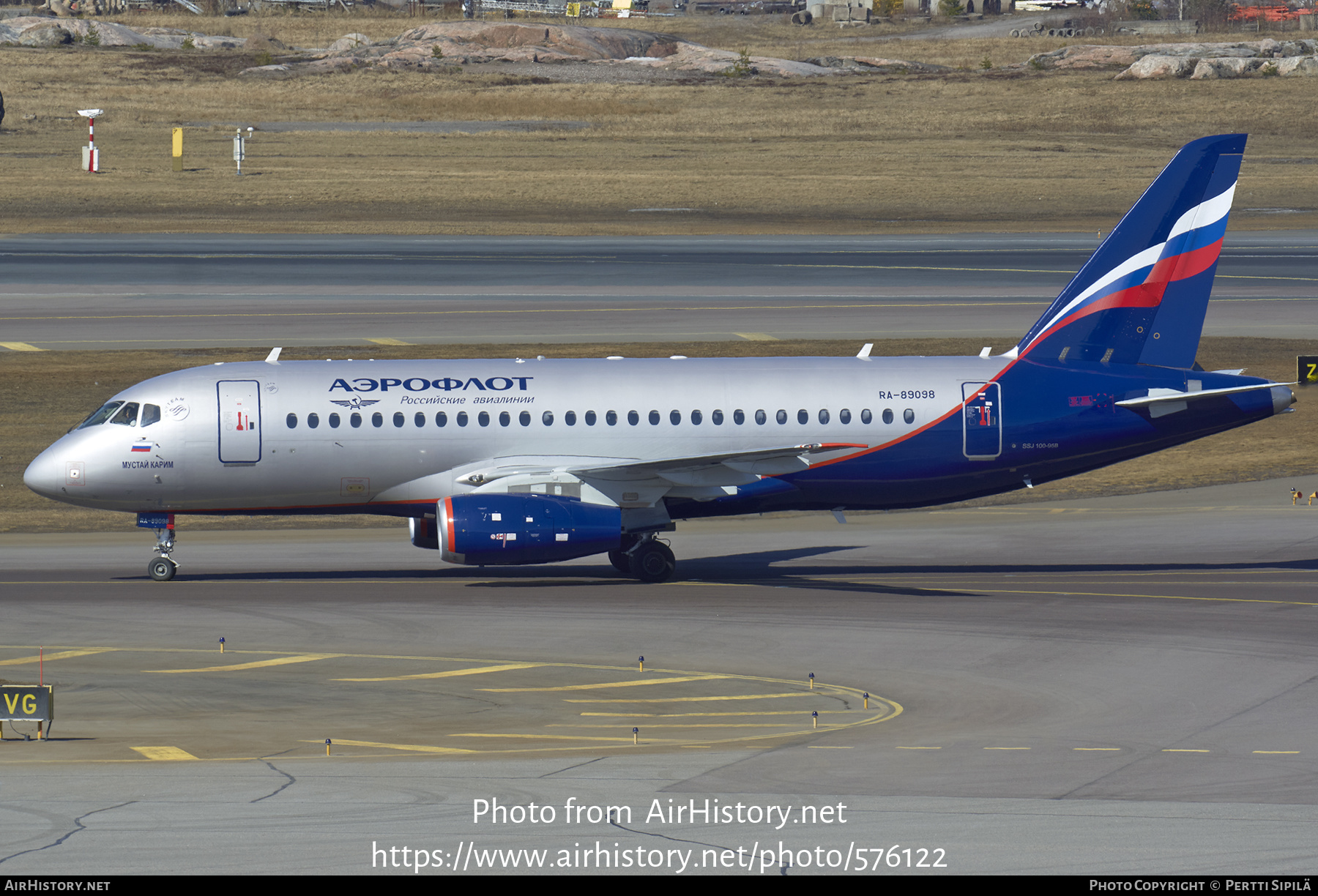 Aircraft Photo of RA-89098 | Sukhoi SSJ-100-95B Superjet 100 (RRJ-95B) | Aeroflot - Russian Airlines | AirHistory.net #576122