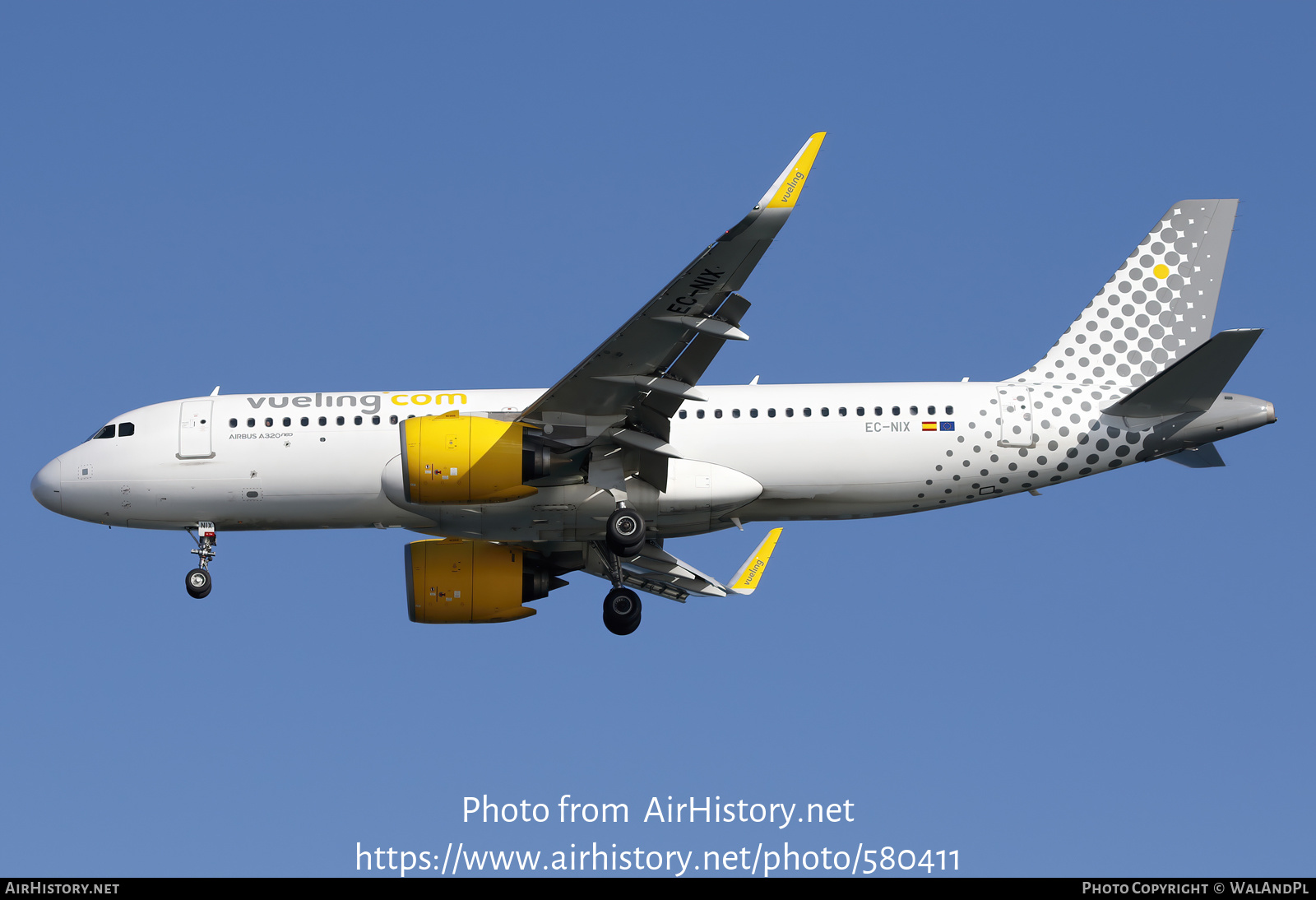 Aircraft Photo Of EC NIX Airbus A320 271N Vueling Airlines