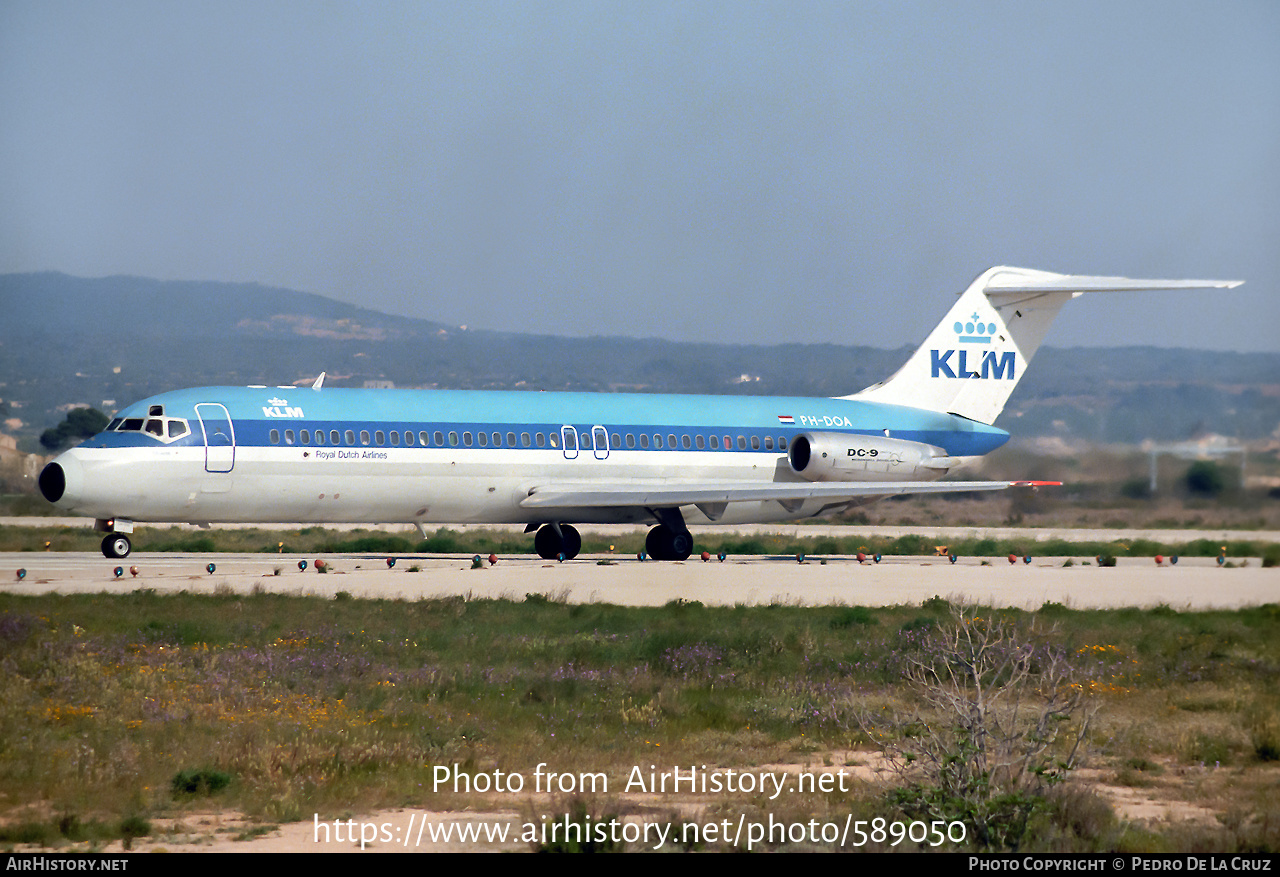 Aircraft Photo Of PH DOA McDonnell Douglas DC 9 32 KLM Royal