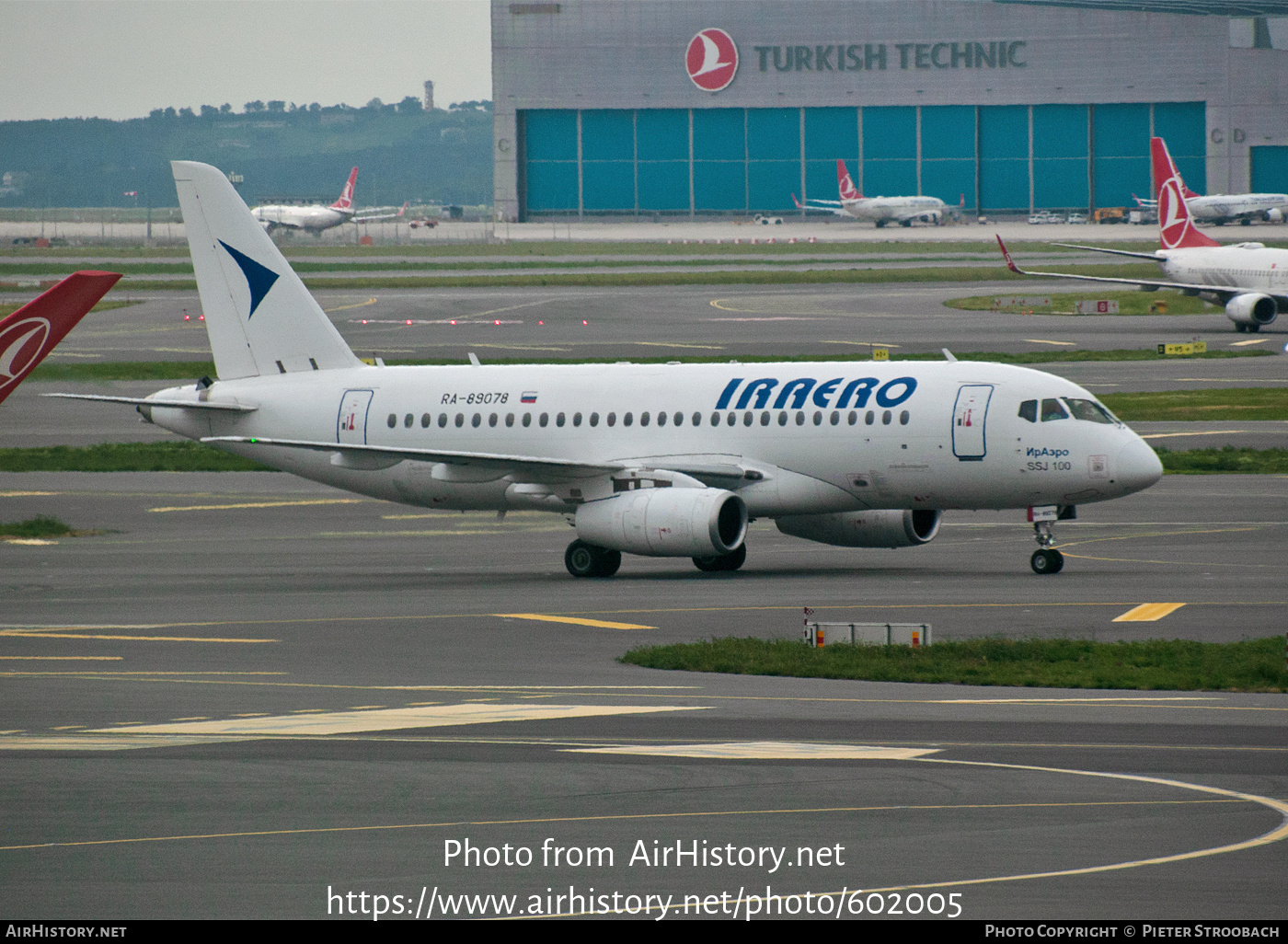 Aircraft Photo Of RA 89078 Sukhoi SSJ 100 95B LR Superjet 100 RRJ