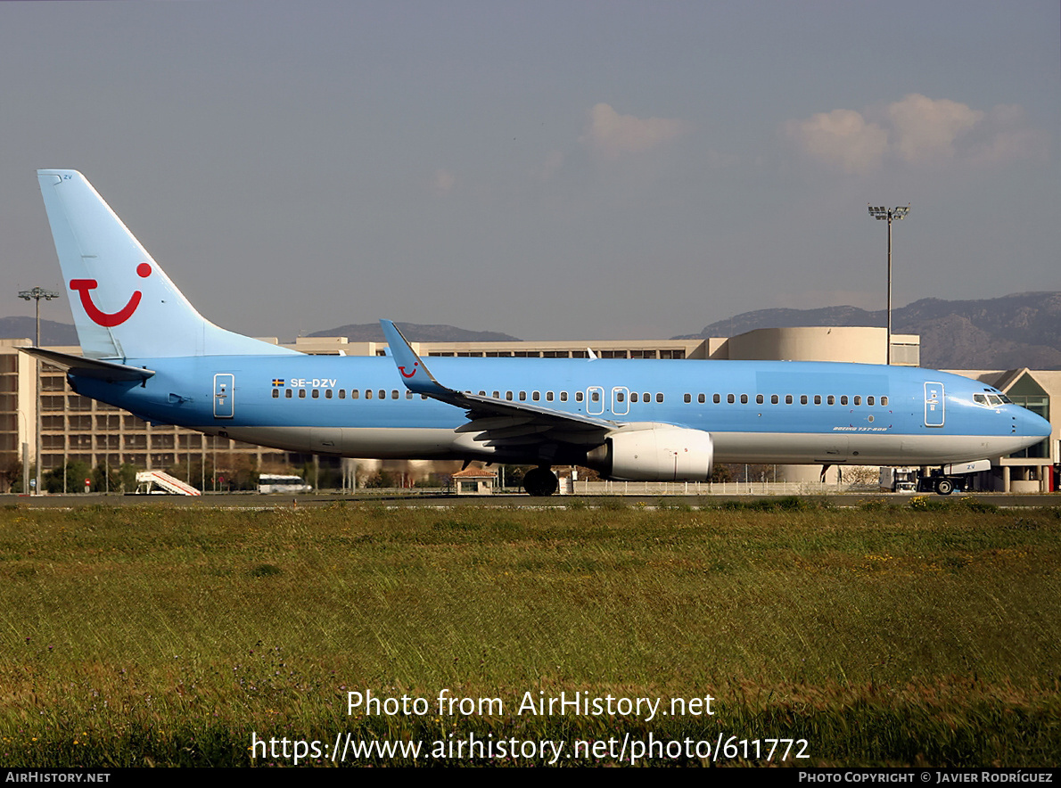 Aircraft Photo Of Se Dzv Boeing Tuifly Nordic Airhistory