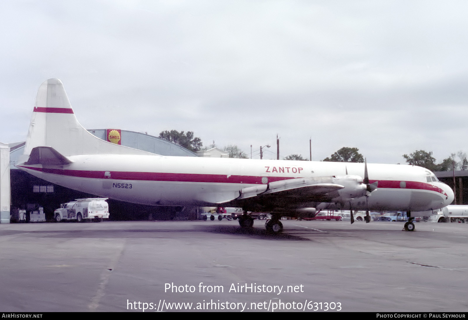 Aircraft Photo Of N5523 Lockheed L 188A F Electra Zantop