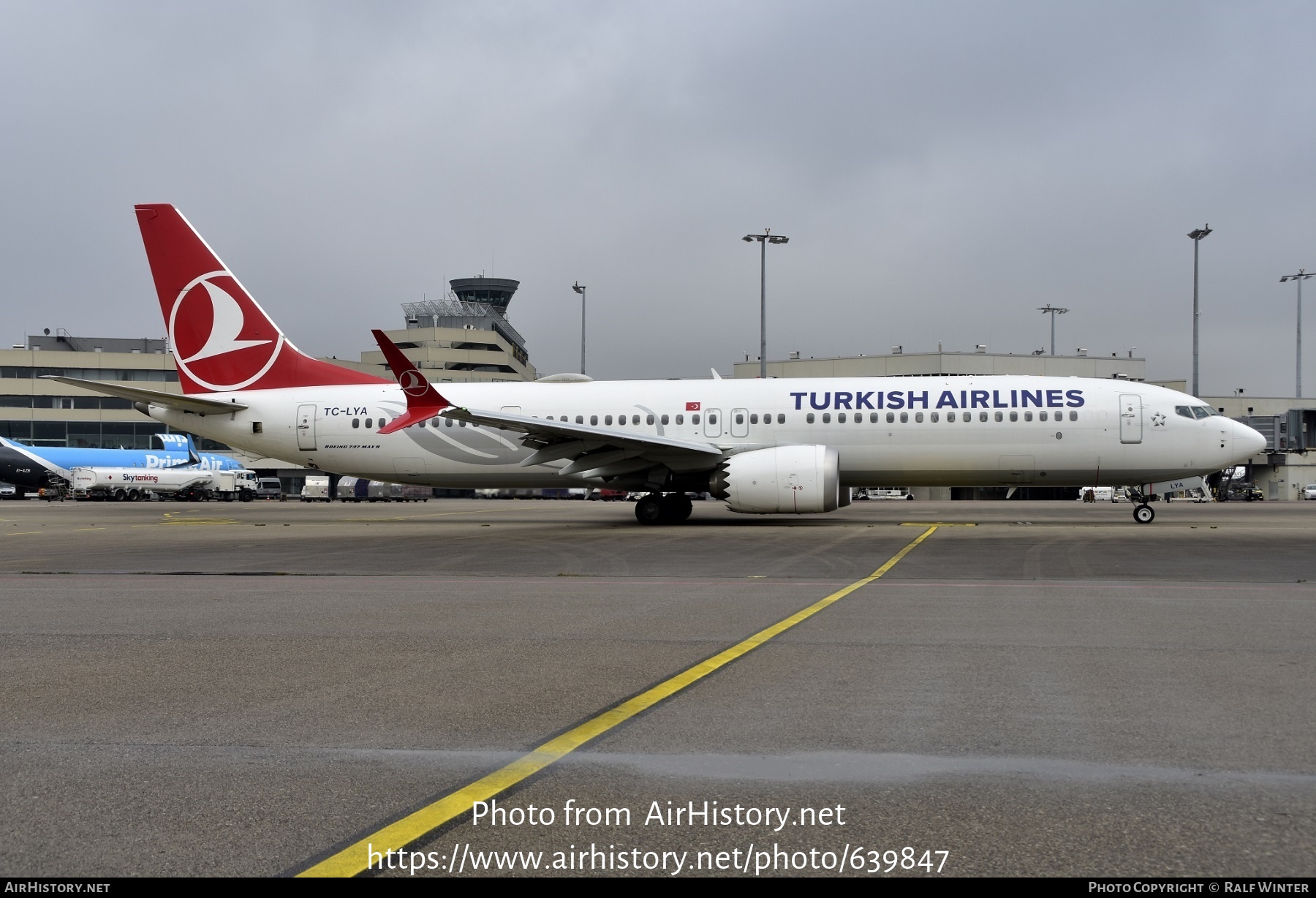 Aircraft Photo Of TC LYA Boeing 737 9 Max 9 Turkish Airlines