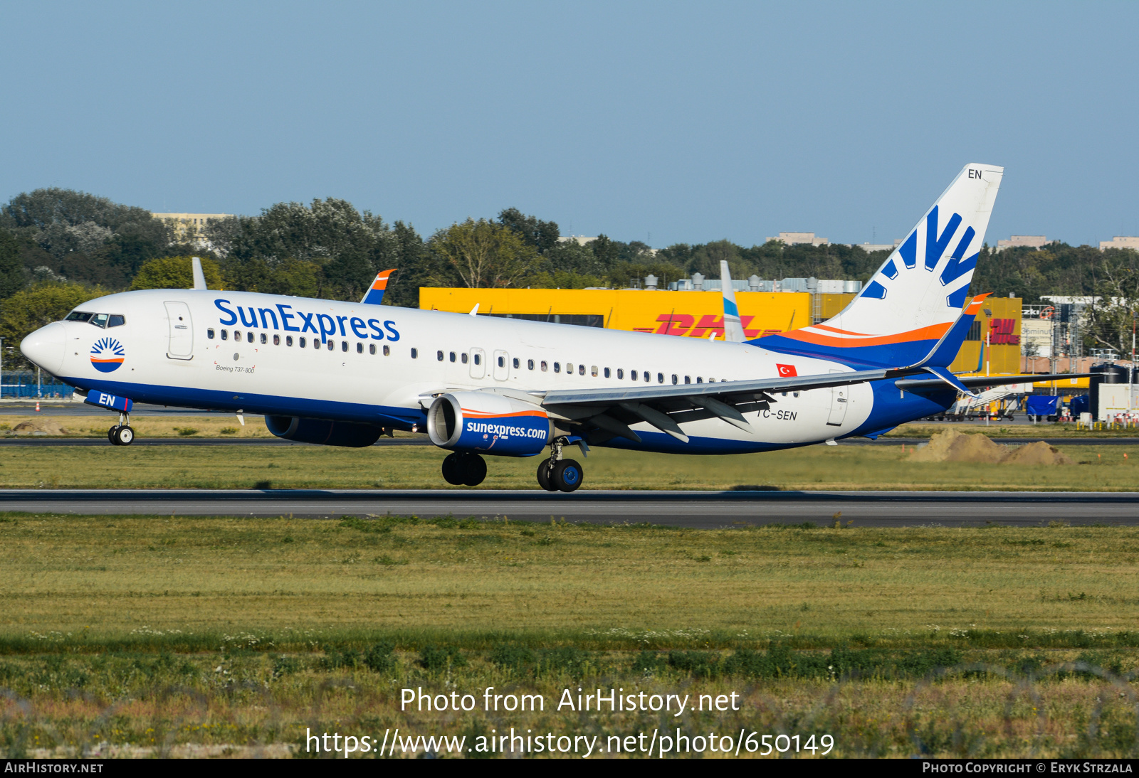 Aircraft Photo Of Tc Sen Boeing Hc Sunexpress Airhistory Net