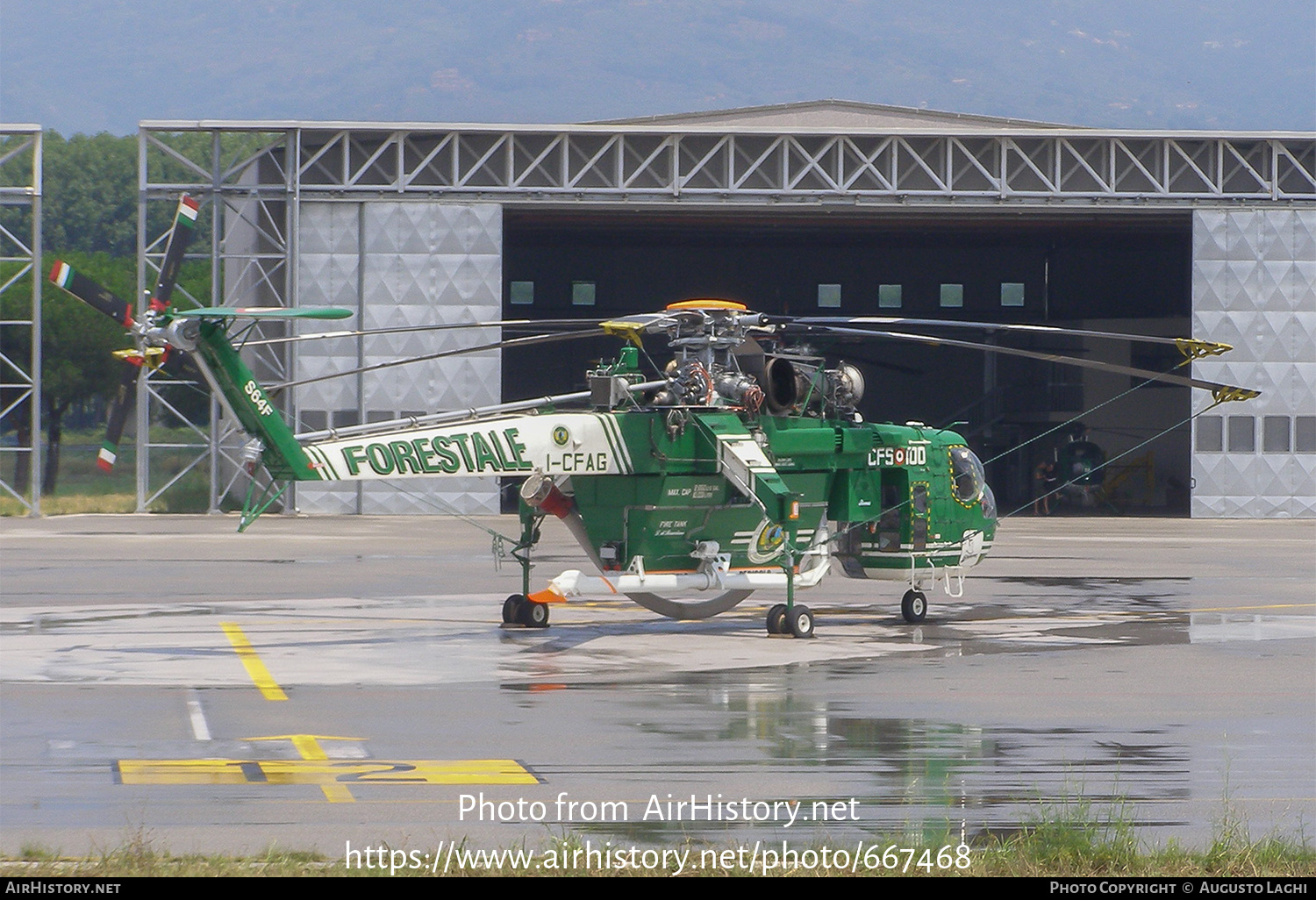 Aircraft Photo Of I Cfag Sikorsky S F Skycrane Italy Corpo