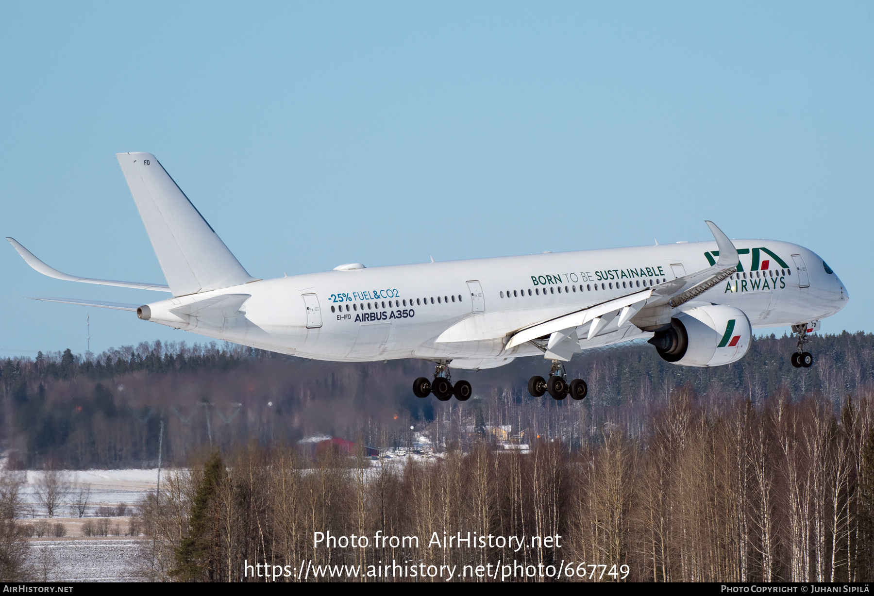 Aircraft Photo Of Ei Ifd Airbus A Ita Airways Airhistory