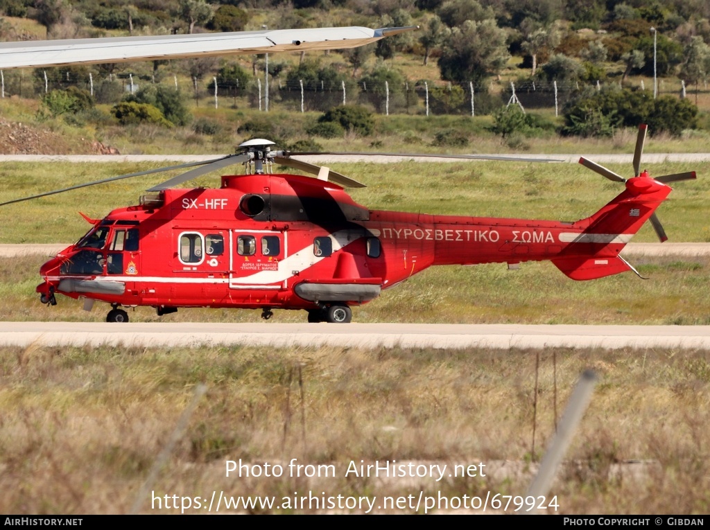 Aircraft Photo of SX-HFF | Aerospatiale AS-332L1 Super Puma | Hellenic Fire Service | AirHistory.net #679924