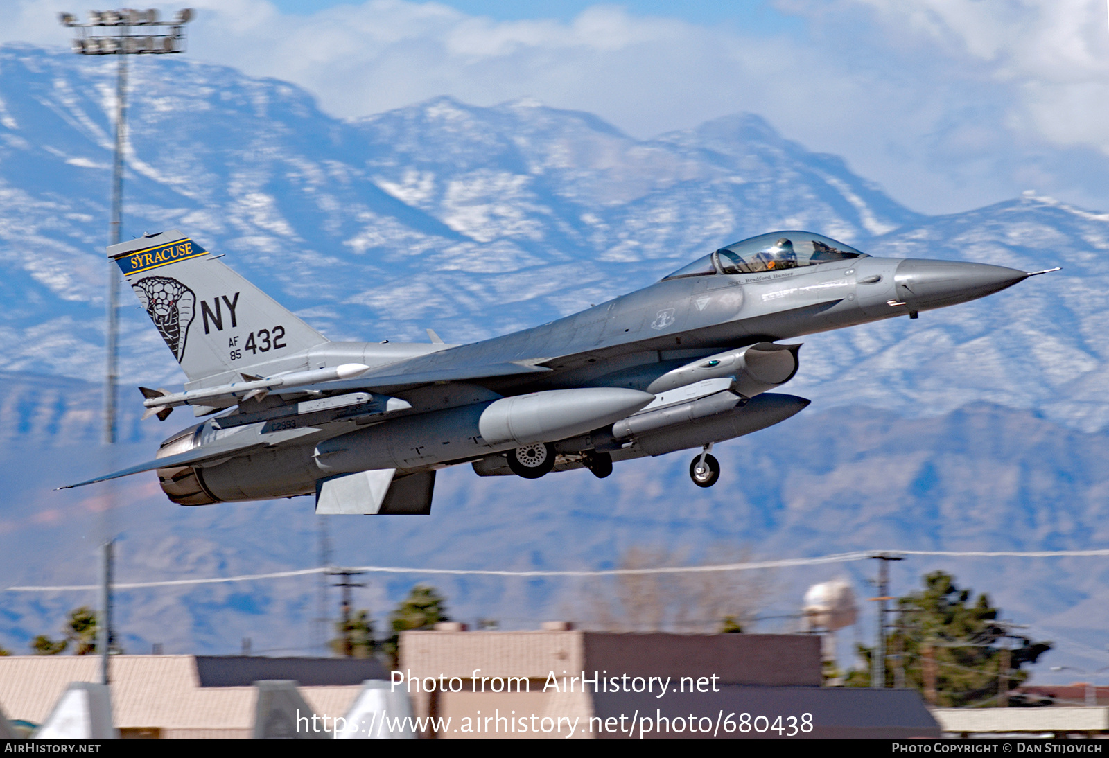 Aircraft Photo of 85-1432 / AF85-432 | General Dynamics F-16C Fighting Falcon | USA - Air Force | AirHistory.net #680438