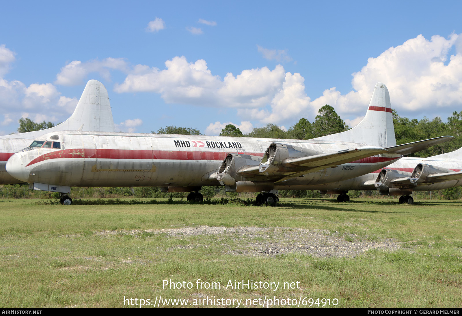 Aircraft Photo Of N282F Lockheed L 188A F Electra MHD Rockland