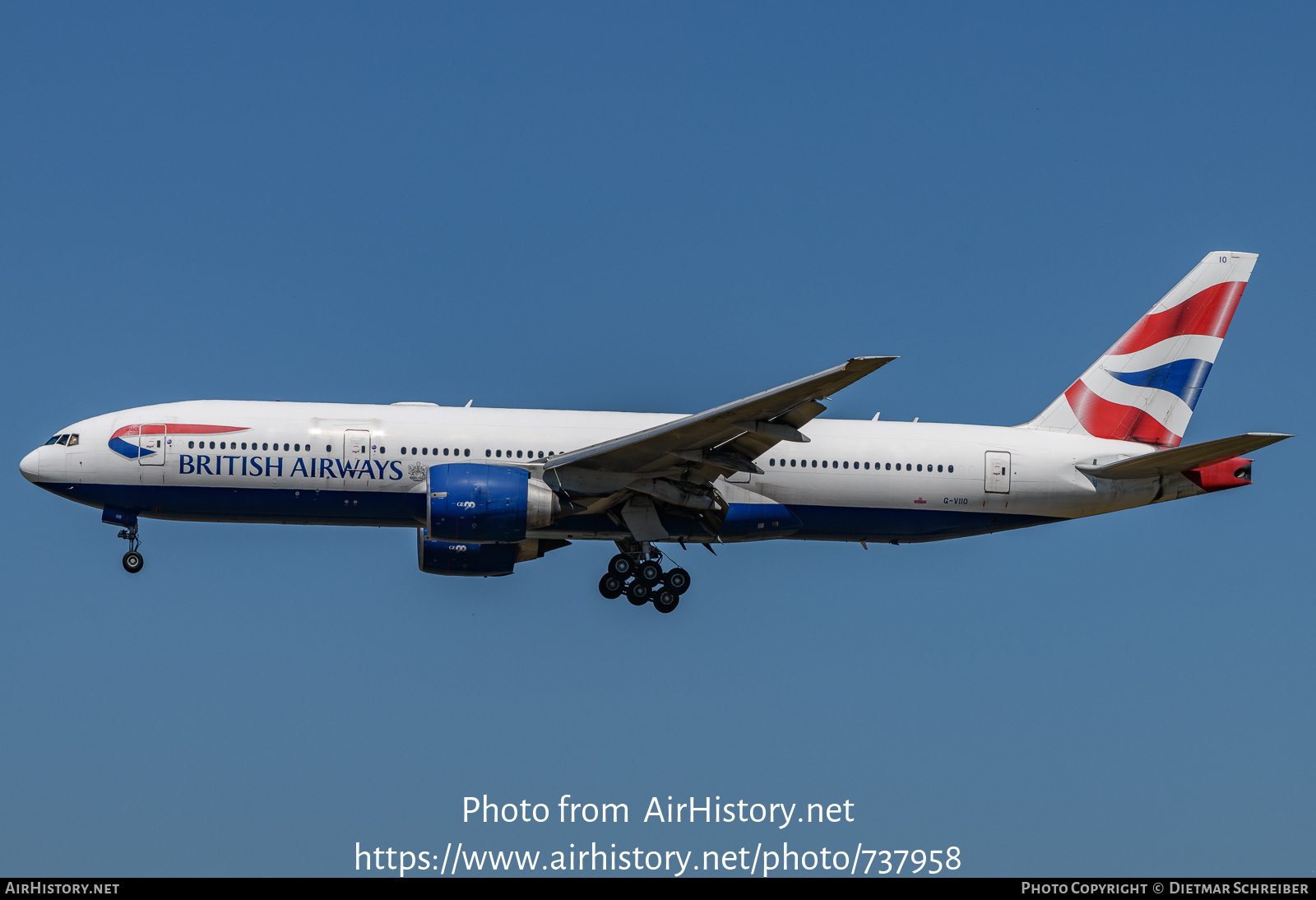 Aircraft Photo Of G VIIM Boeing 777 236 ER British Airways