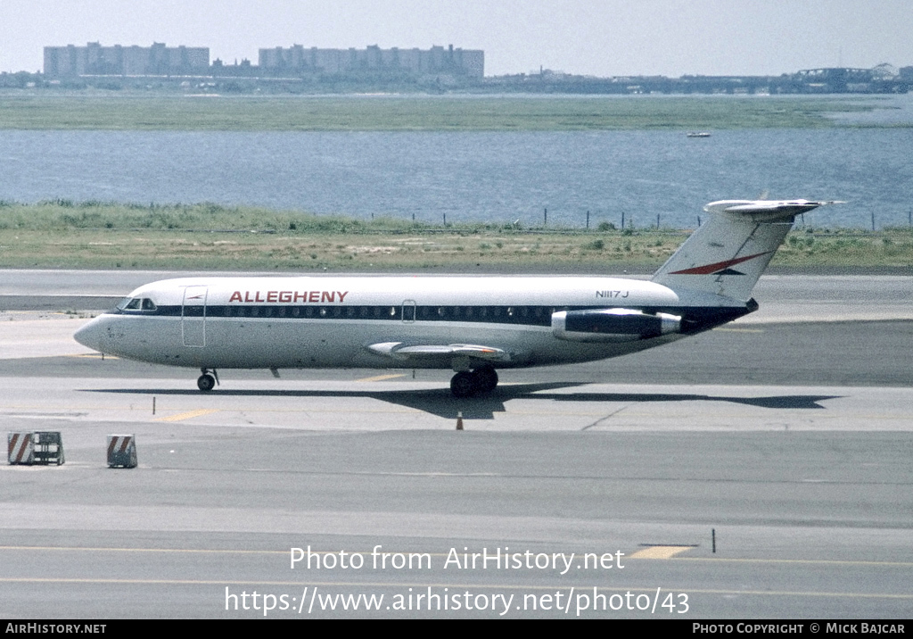 Aircraft Photo of N1117J | BAC 111-204AF One-Eleven | Allegheny Airlines | AirHistory.net #43