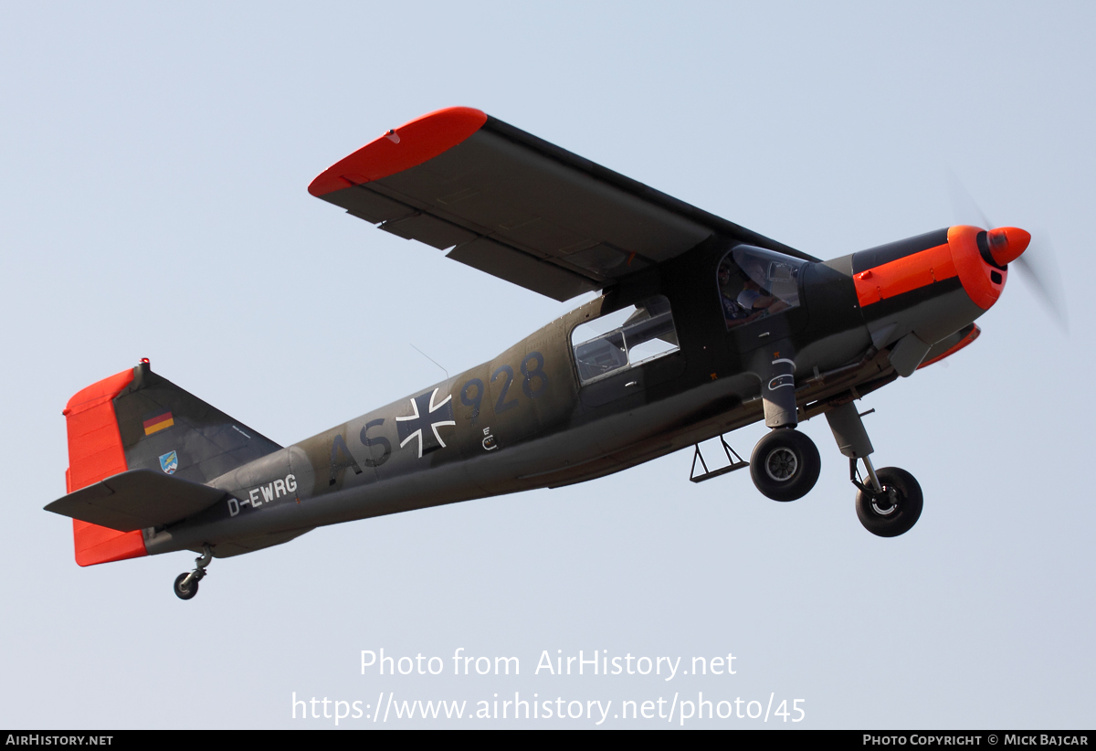 Aircraft Photo of D-EWRG / AS-928 | Dornier Do-27B-1 | Germany - Air Force | AirHistory.net #45