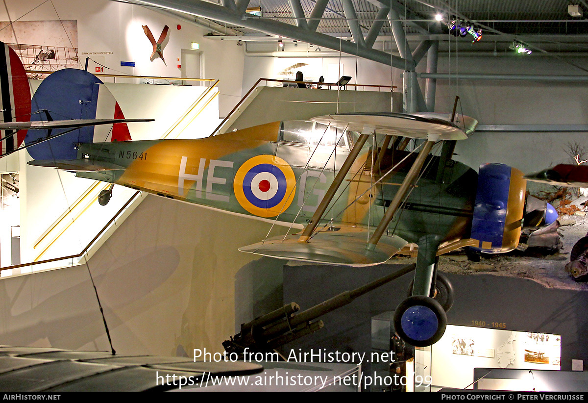 Aircraft Photo of N5641 | Gloster Gladiator Mk2 | UK - Air Force | AirHistory.net #99