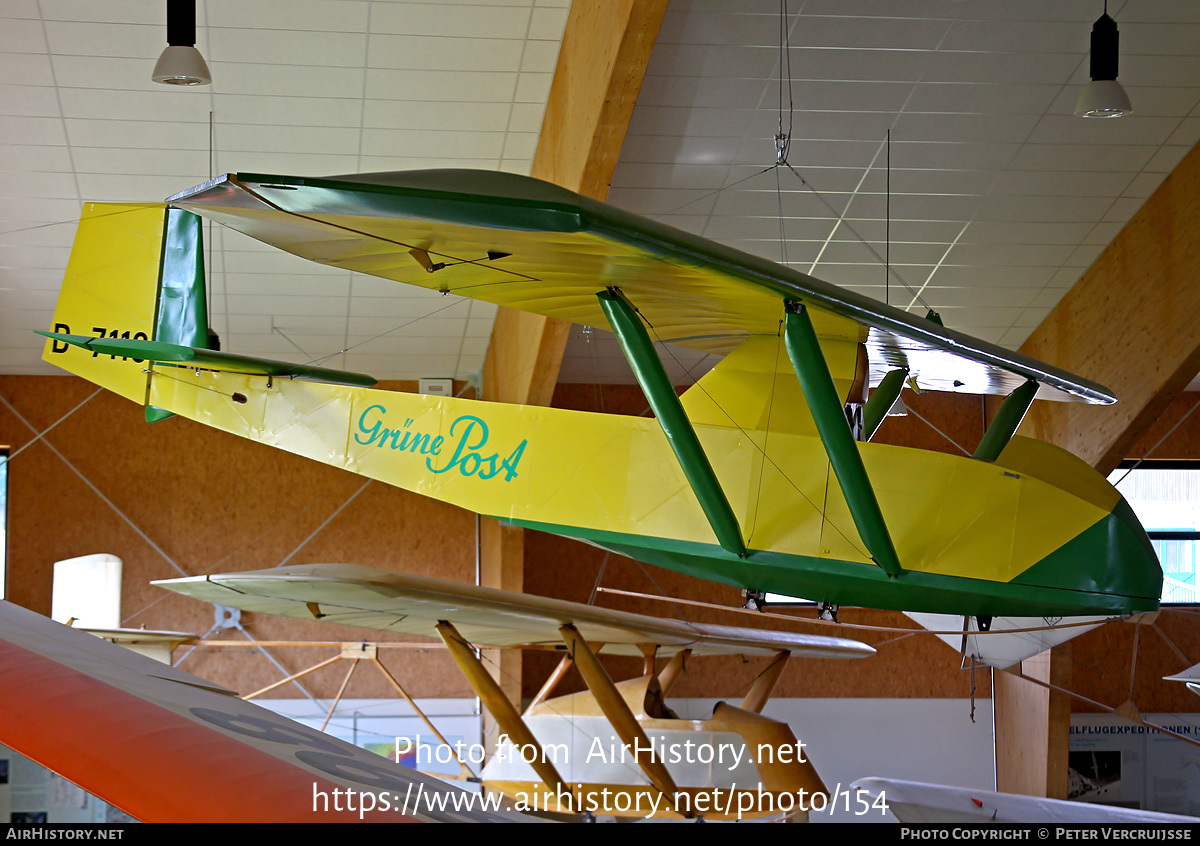 Aircraft Photo of D-7110 | Lippisch Grüne Post | Grüne Post | AirHistory.net #154