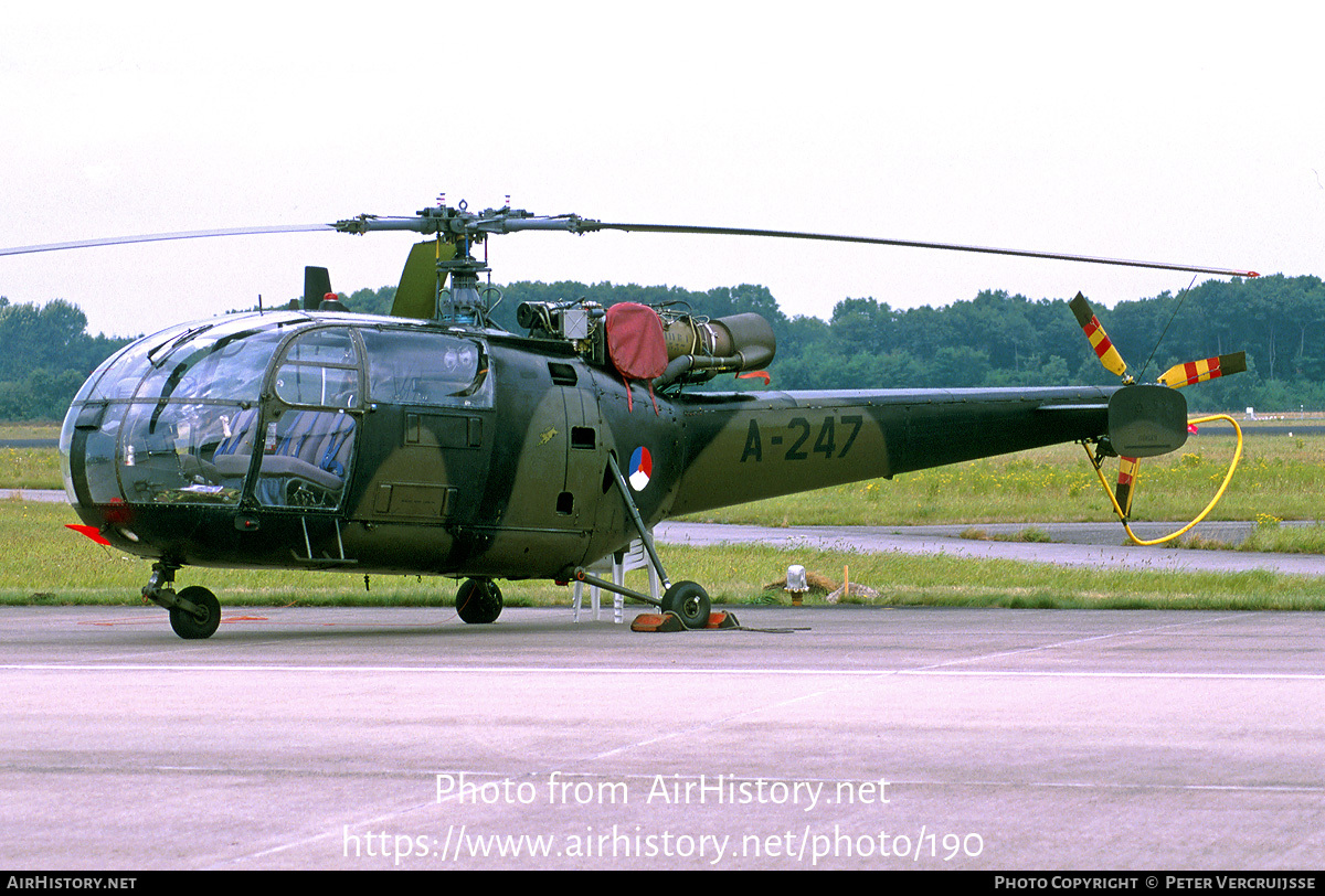 Aircraft Photo of A-247 | Sud SE-3160 Alouette III | Netherlands - Air Force | AirHistory.net #190