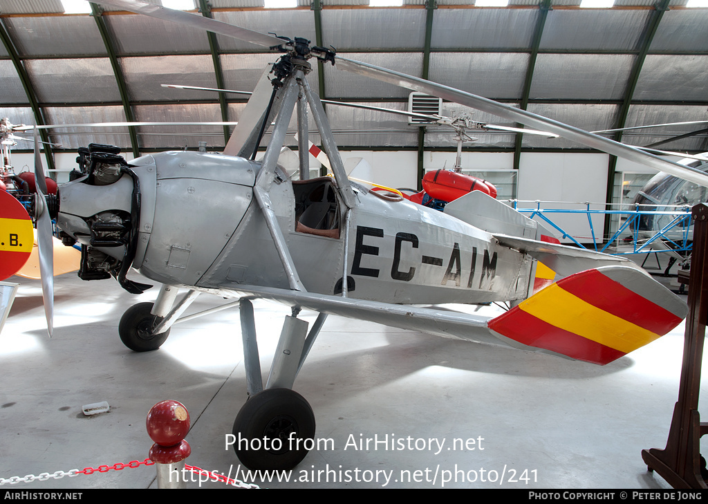 Aircraft Photo of EC-AIM | Cierva C-19 Mk4P | AirHistory.net #241