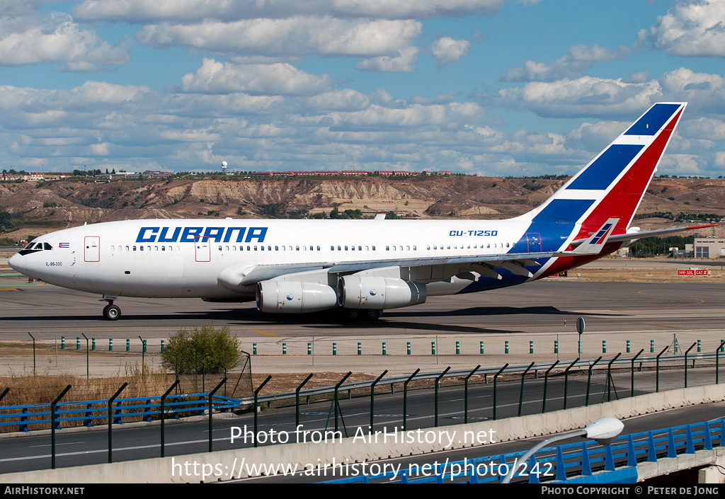 Aircraft Photo of CU-T1250 | Ilyushin Il-96-300 | Cubana | AirHistory.net #242