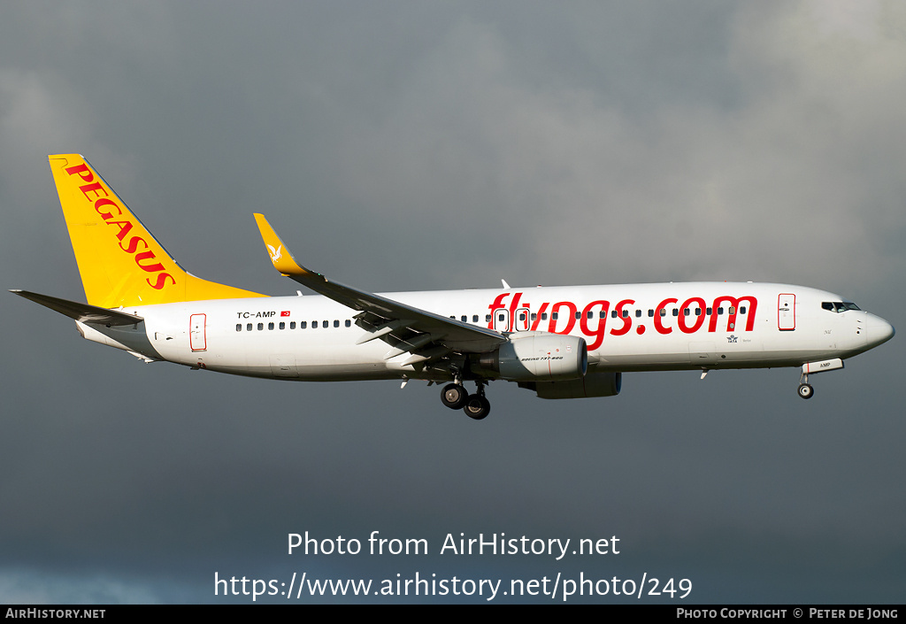 Aircraft Photo of TC-AMP | Boeing 737-82R | Pegasus Airlines | AirHistory.net #249