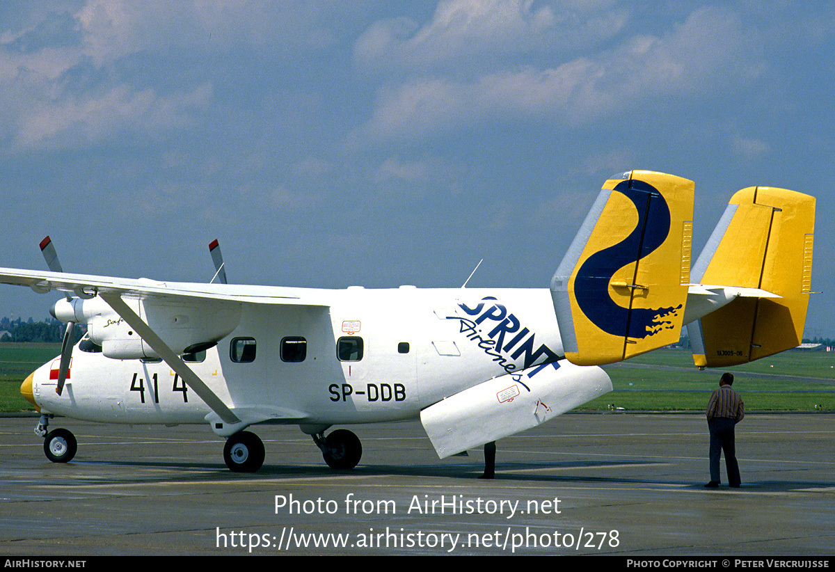 Aircraft Photo of SP-DDB | PZL-Mielec An-28 | Sprint Airlines | AirHistory.net #278